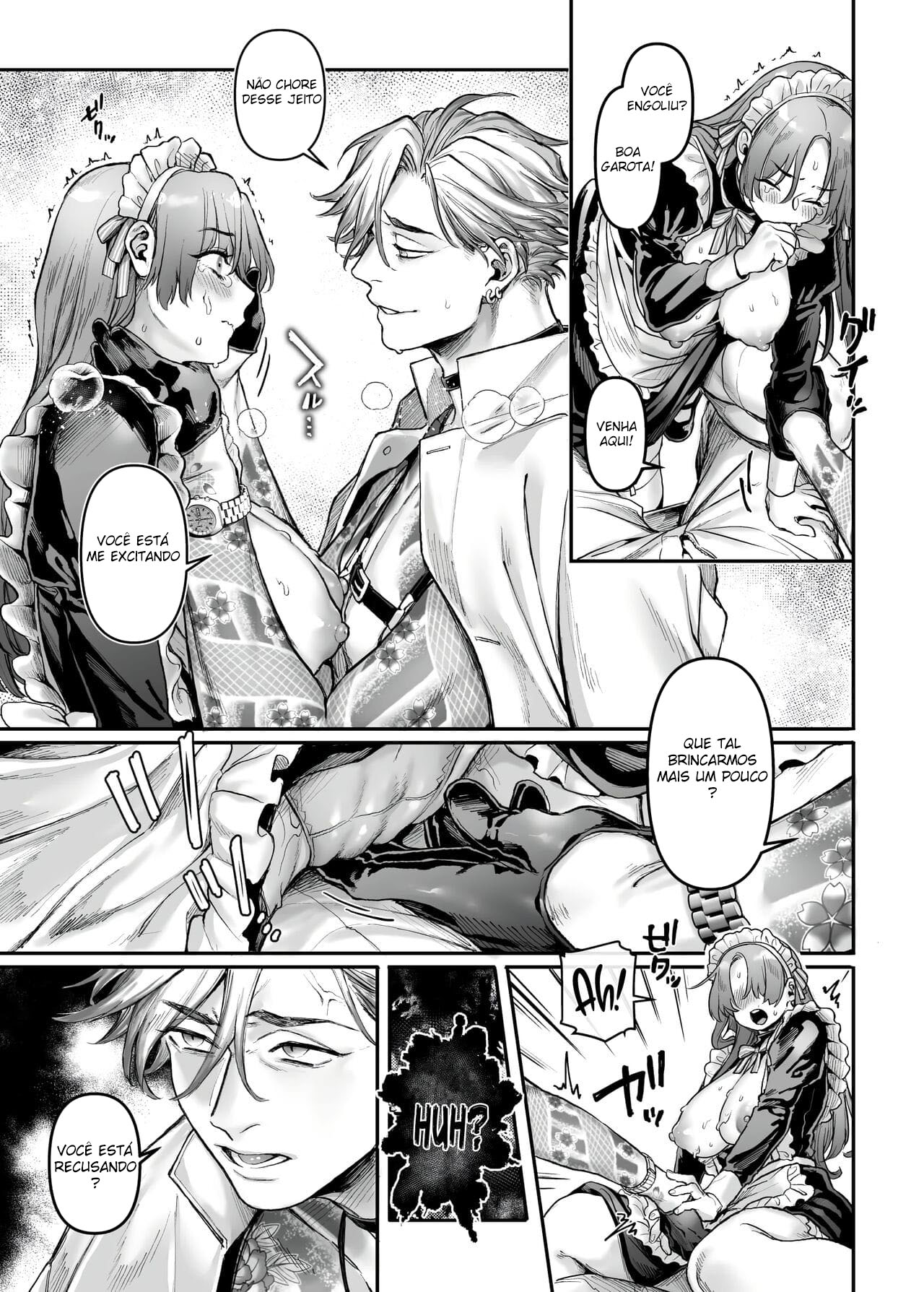 Infiltração! Reembolso de Dívidas de uma Espiã à Beira do Precipício ~A Empregada Crossdressing e o Chefe Oni~ - Foto 32