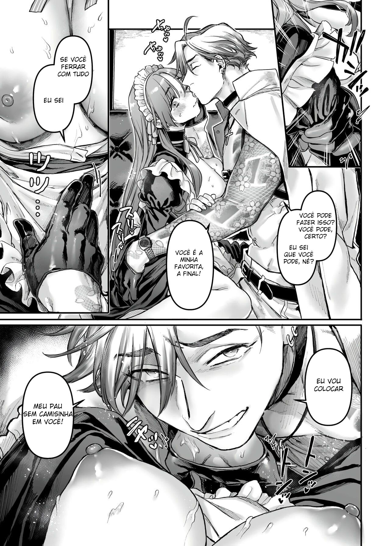 Infiltração! Reembolso de Dívidas de uma Espiã à Beira do Precipício ~A Empregada Crossdressing e o Chefe Oni~ - Foto 42