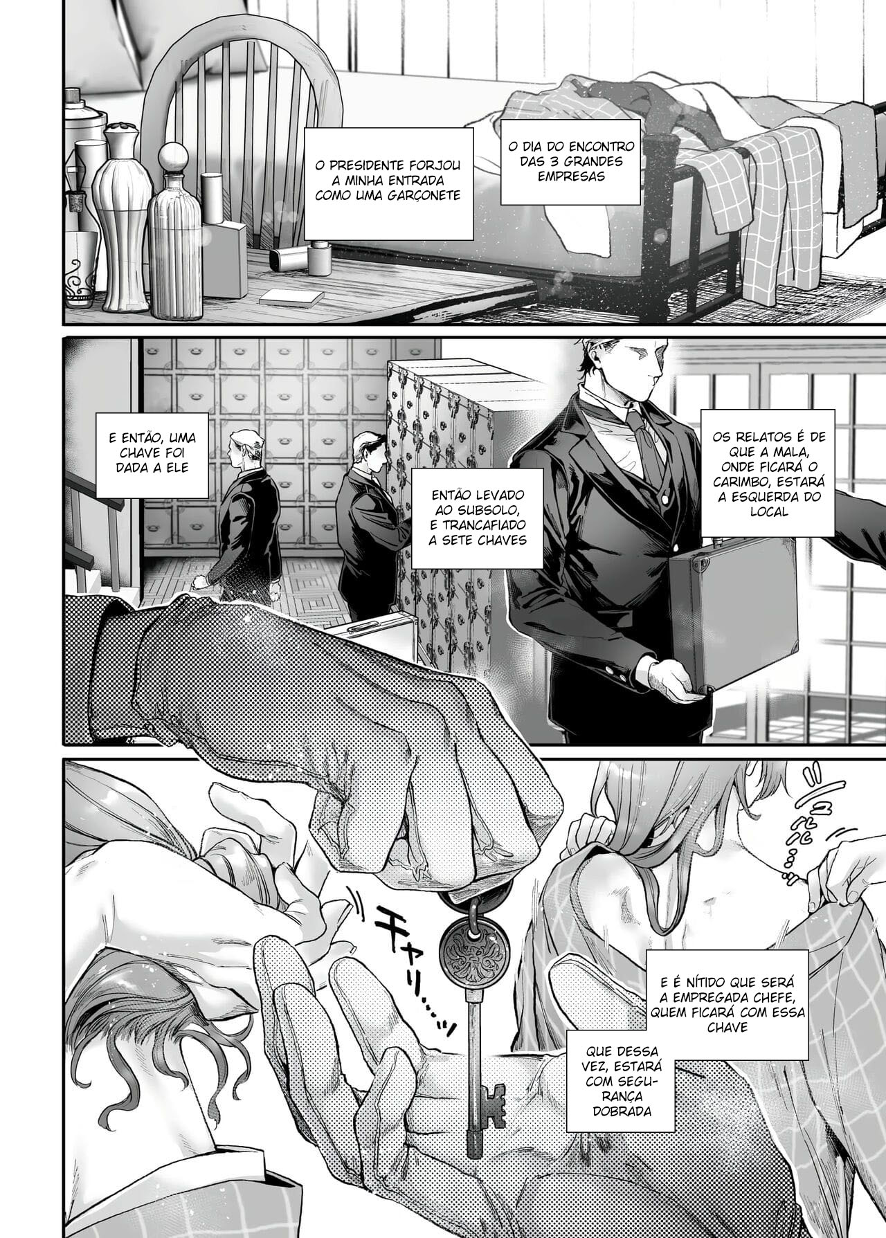 Infiltração! Reembolso de Dívidas de uma Espiã à Beira do Precipício ~A Empregada Crossdressing e o Chefe Oni~ - Foto 45