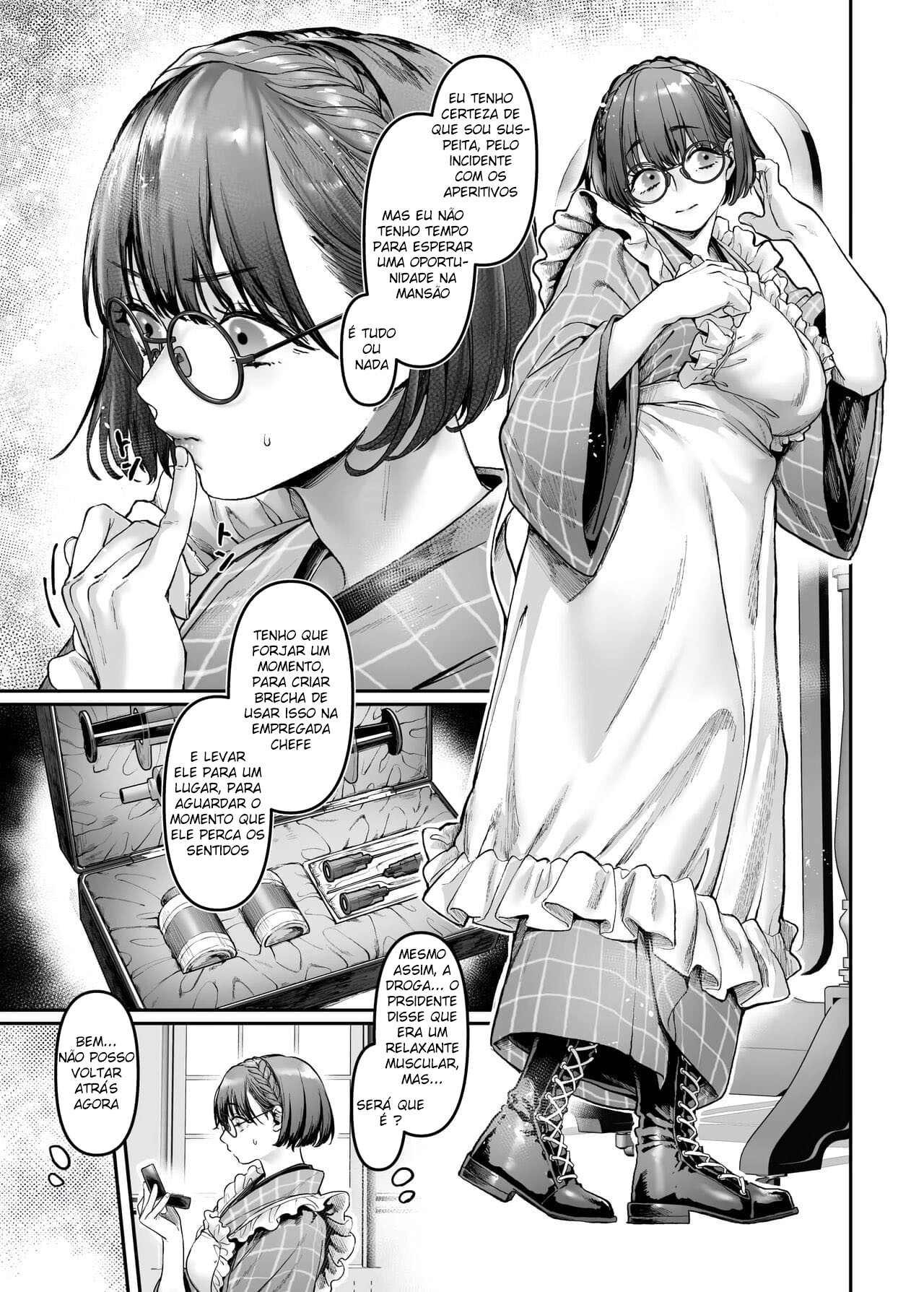 Infiltração! Reembolso de Dívidas de uma Espiã à Beira do Precipício ~A Empregada Crossdressing e o Chefe Oni~ - Foto 46
