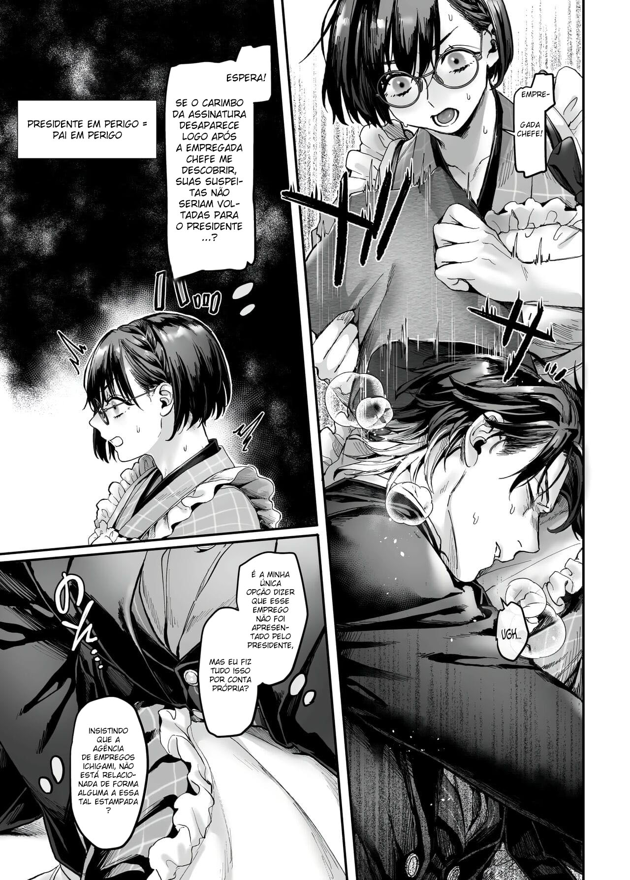 Infiltração! Reembolso de Dívidas de uma Espiã à Beira do Precipício ~A Empregada Crossdressing e o Chefe Oni~ - Foto 54