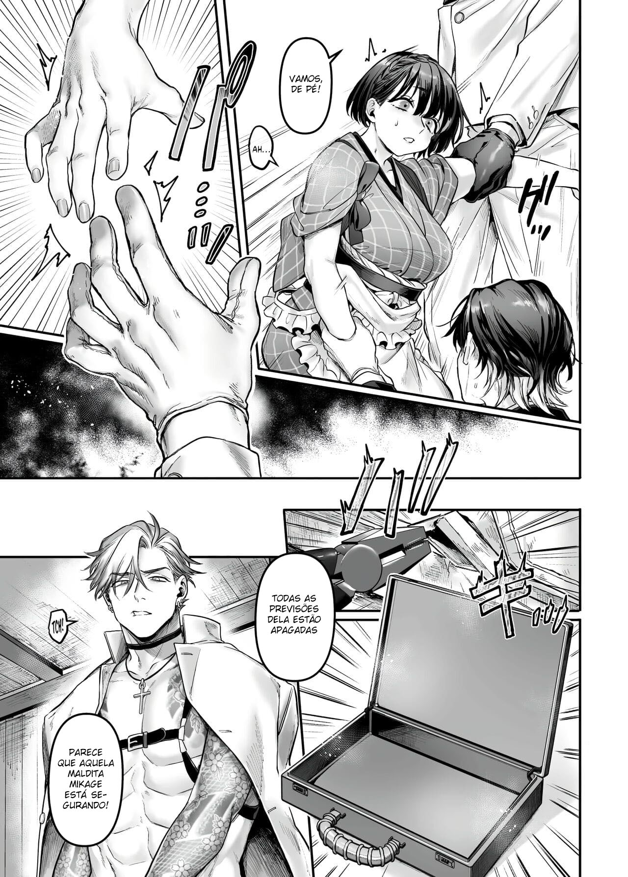 Infiltração! Reembolso de Dívidas de uma Espiã à Beira do Precipício ~A Empregada Crossdressing e o Chefe Oni~ - Foto 62