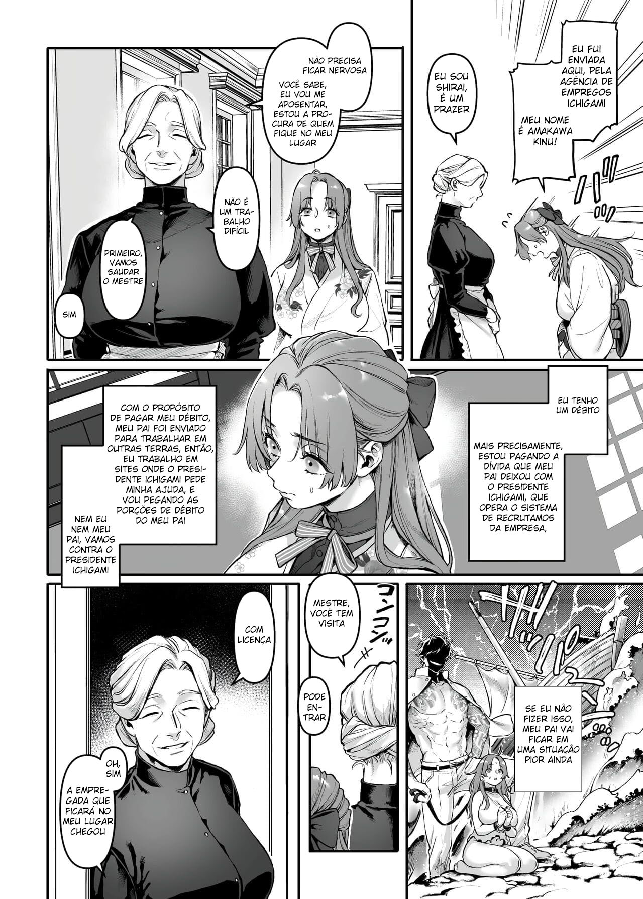 Infiltração! Reembolso de Dívidas de uma Espiã à Beira do Precipício ~A Empregada Crossdressing e o Chefe Oni~ - Foto 7