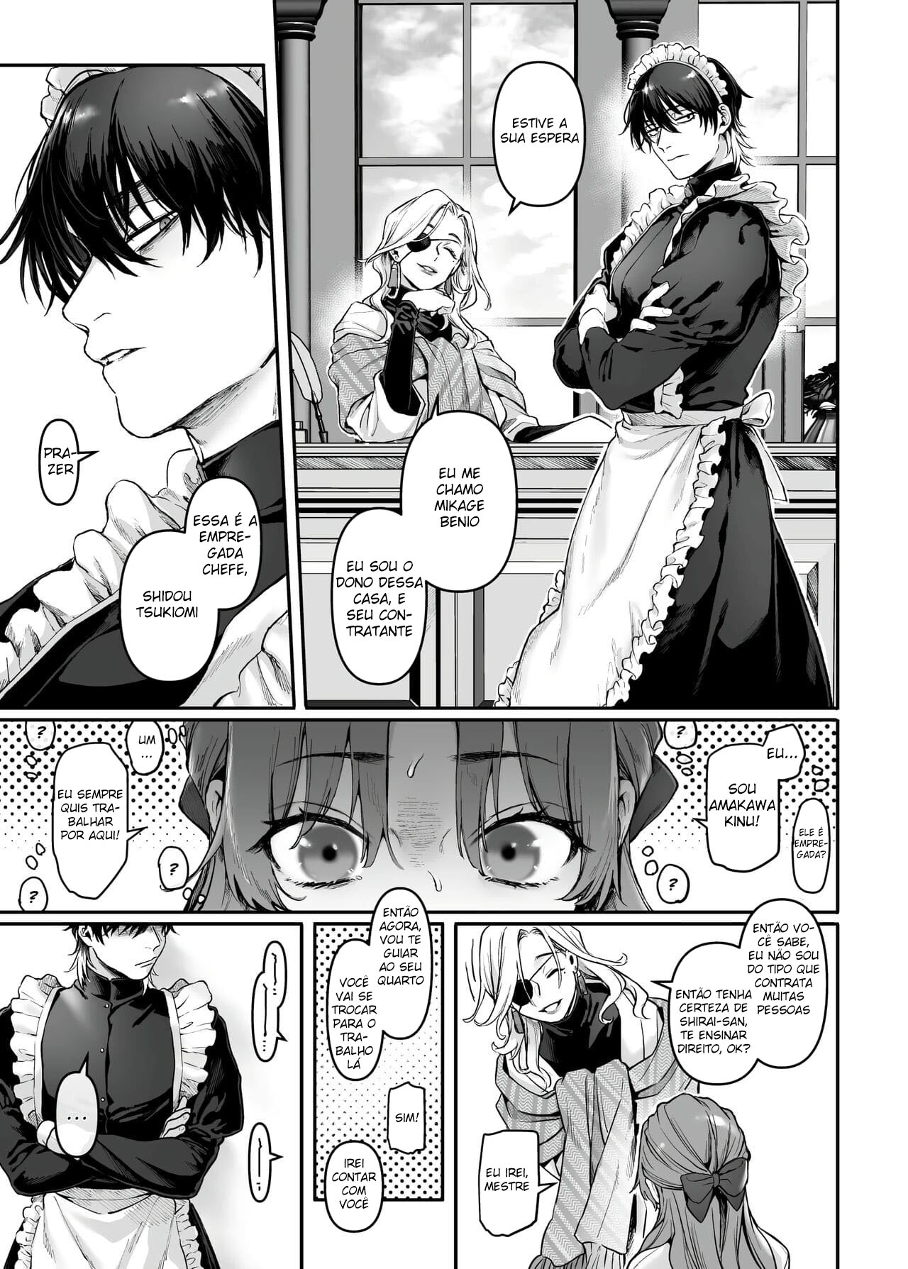 Infiltração! Reembolso de Dívidas de uma Espiã à Beira do Precipício ~A Empregada Crossdressing e o Chefe Oni~ - Foto 8