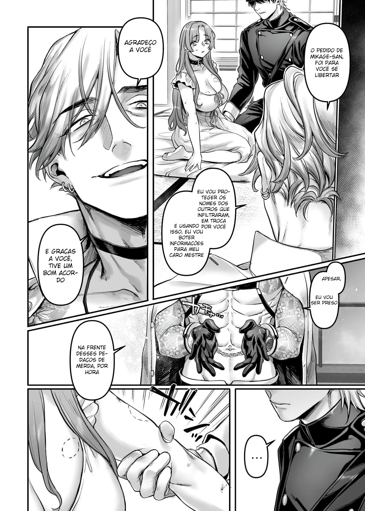Infiltração! Reembolso de Dívidas de uma Espiã à Beira do Precipício ~A Empregada Crossdressing e o Chefe Oni~ - Foto 85