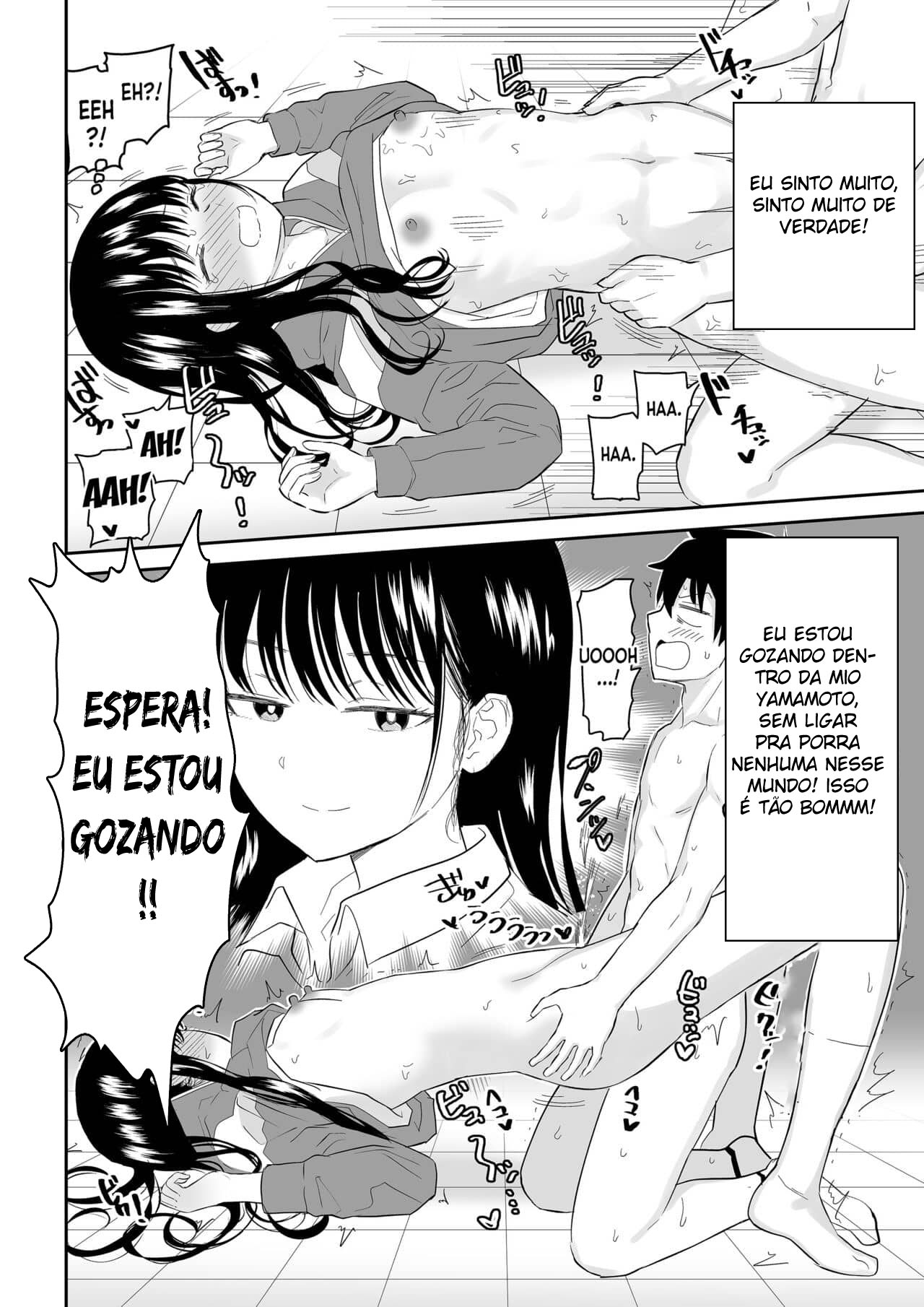 Sexo Com Tortura de Cócegas Com Uma Colegial Tsundere no Depósito Trancado do Ginásio! - Foto 36
