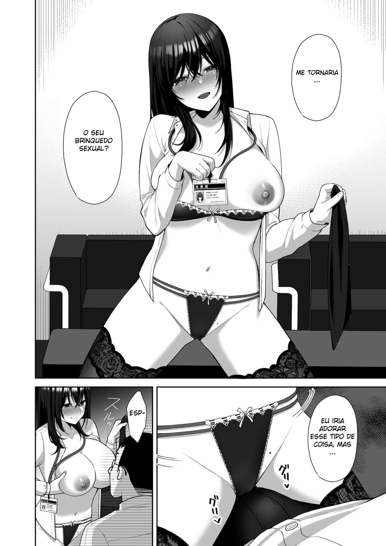 Treinamento Masoquista de Onahole ás Escondidas Com Minha Secretária - Foto 13