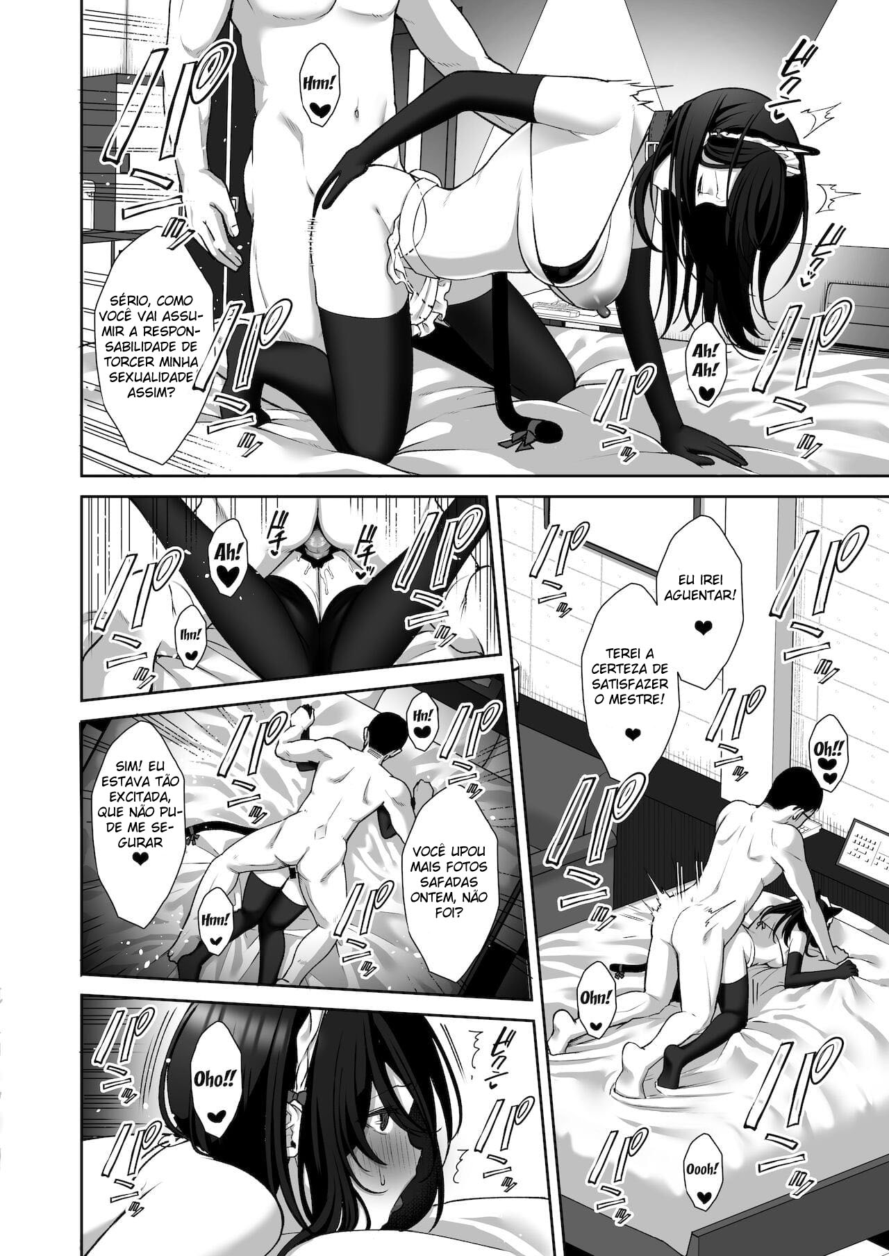 Treinamento Masoquista de Onahole ás Escondidas Com Minha Secretária - Foto 41