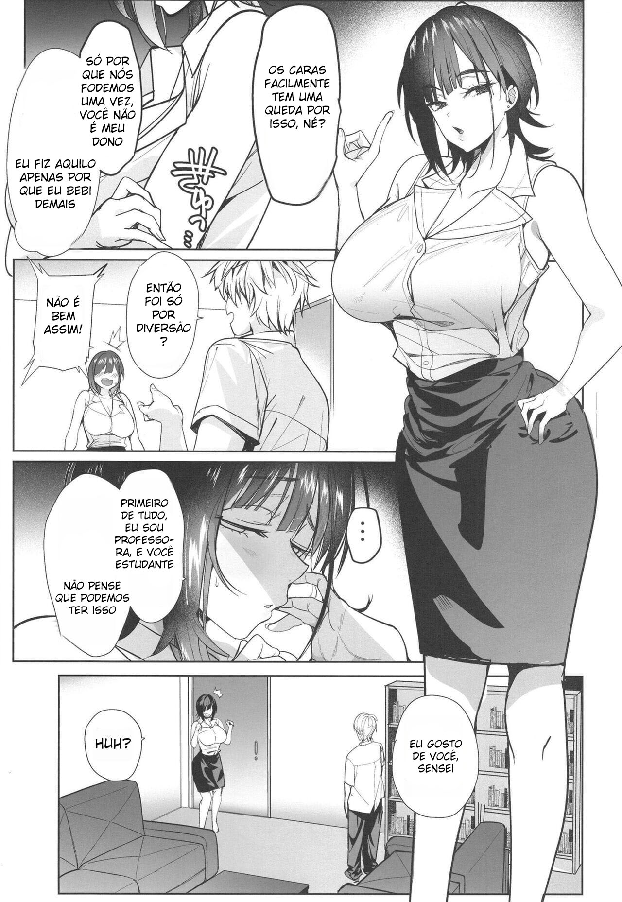 Tentei Seduzir Minha Sensei Durona - Foto 22