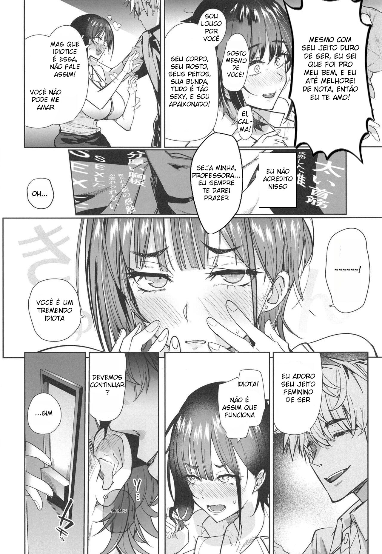 Tentei Seduzir Minha Sensei Durona - Foto 23