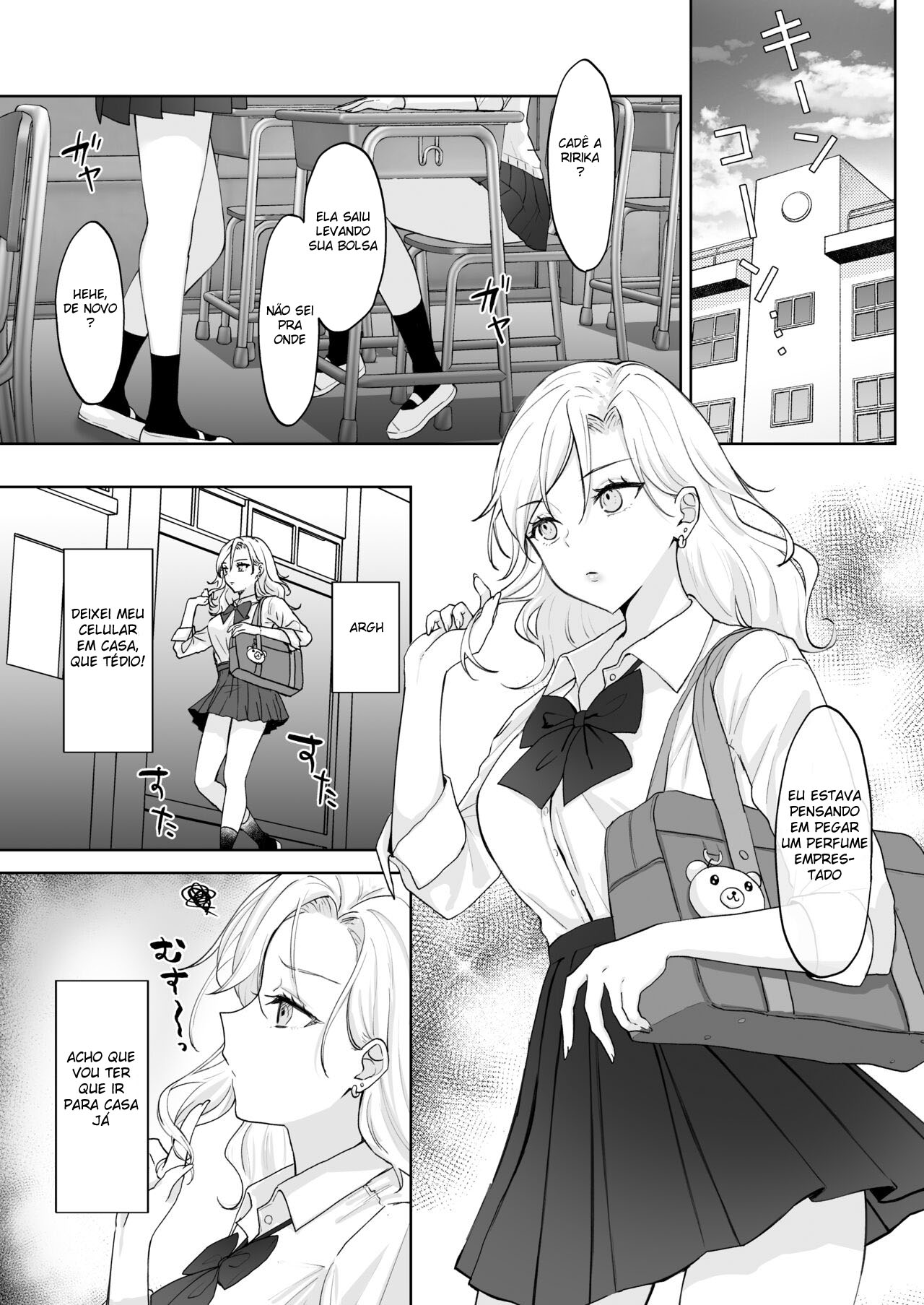 Uma Gal Virgem Que se Tornou um Onahole para uma Jovem F*** - Foto 2