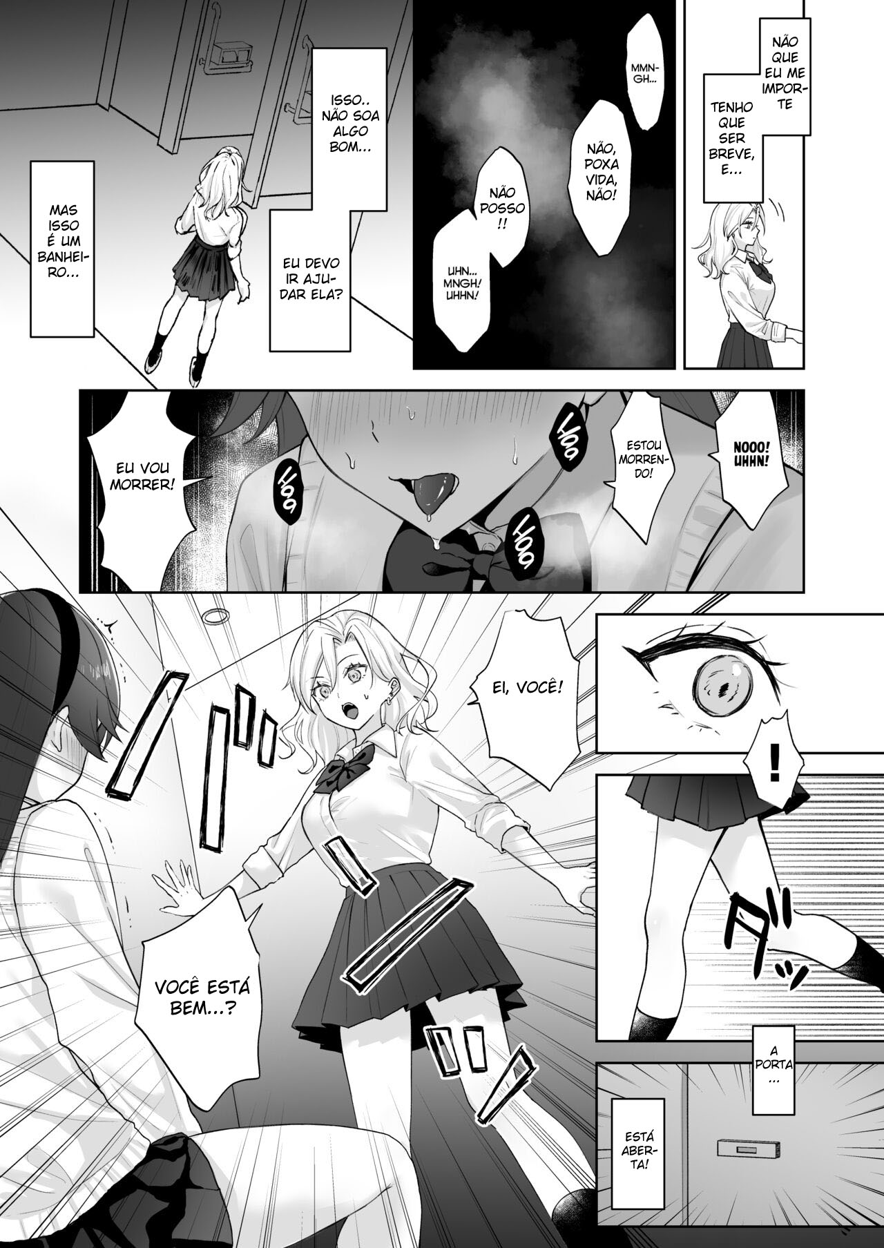Uma Gal Virgem Que se Tornou um Onahole para uma Jovem F*** - Foto 4
