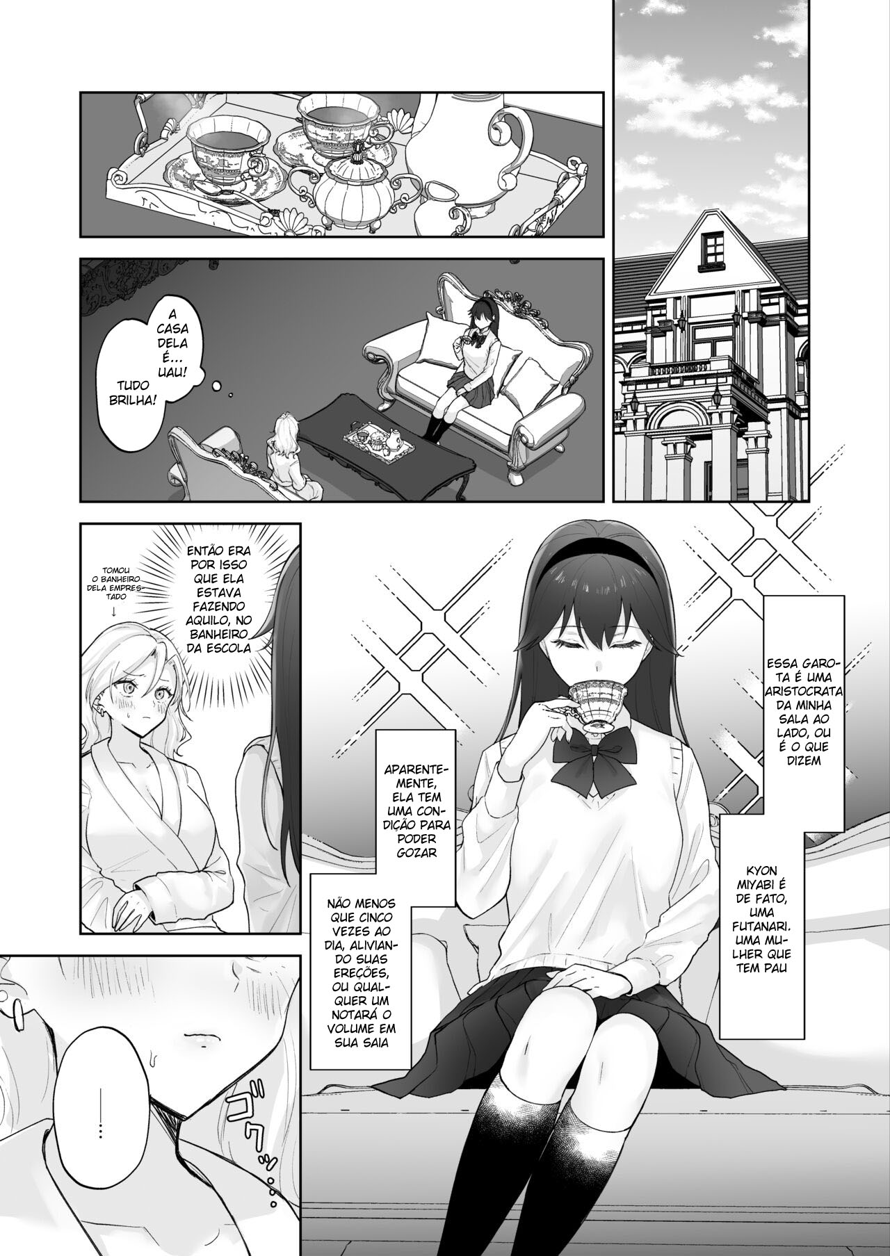 Uma Gal Virgem Que se Tornou um Onahole para uma Jovem F*** - Foto 9