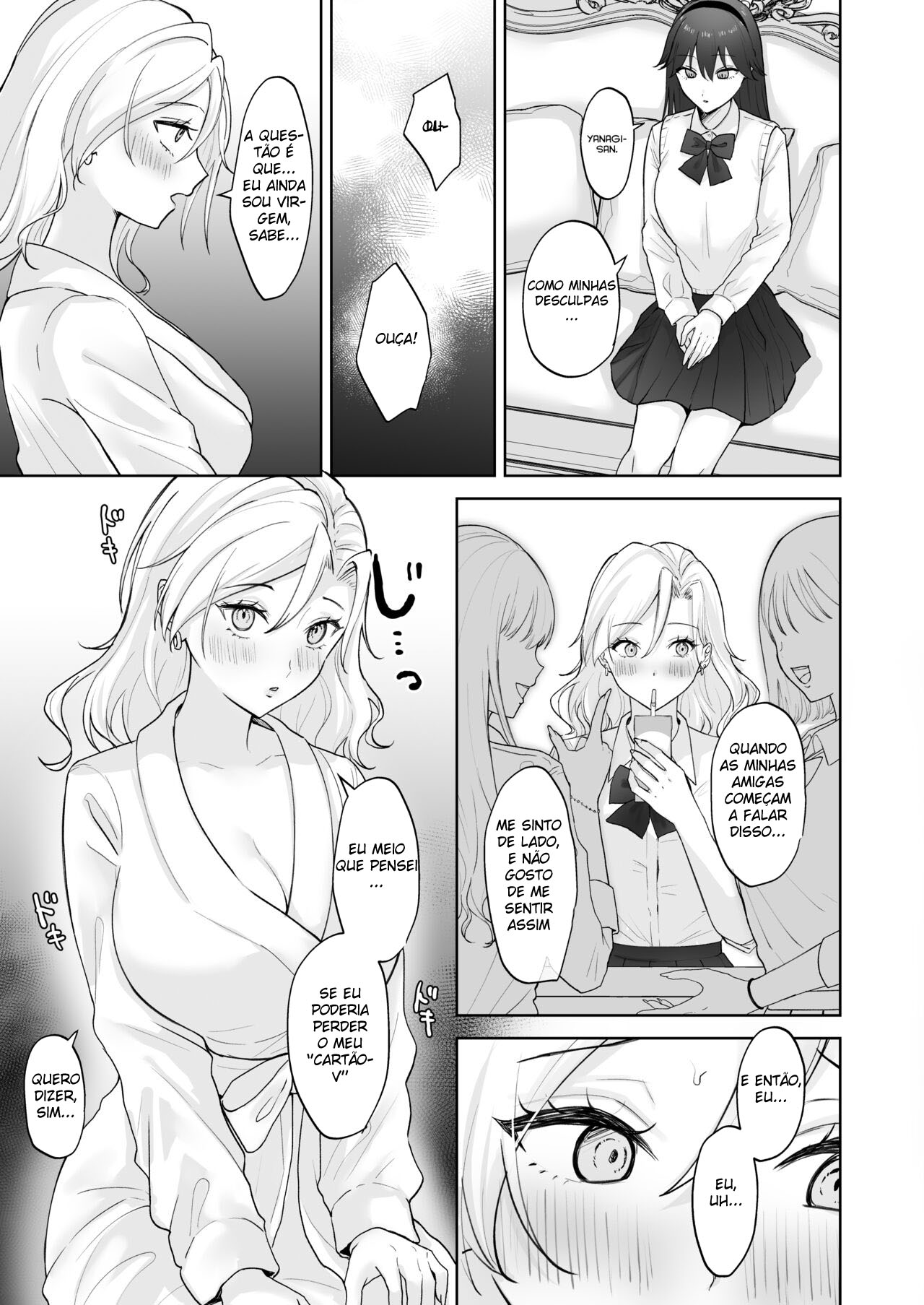 Uma Gal Virgem Que se Tornou um Onahole para uma Jovem F*** - Foto 10