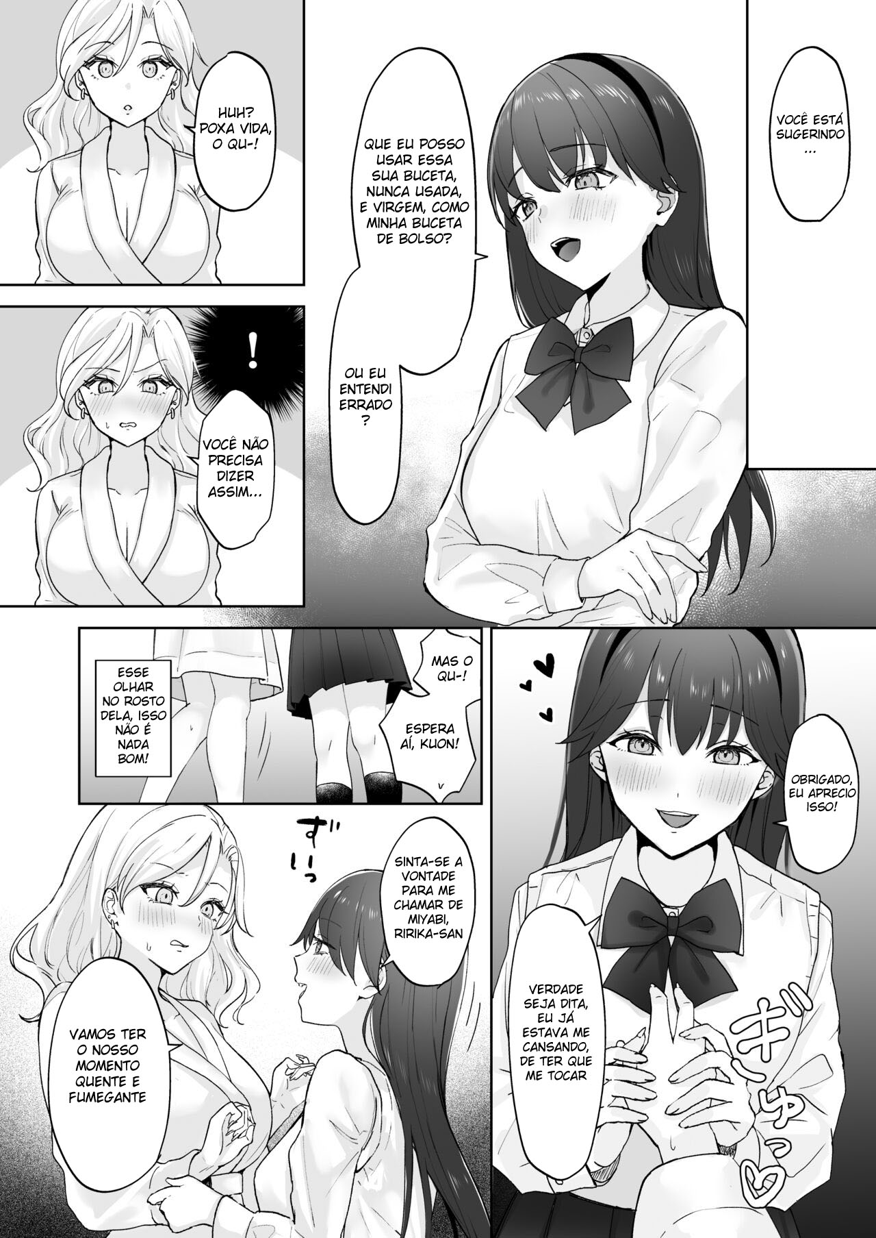 Uma Gal Virgem Que se Tornou um Onahole para uma Jovem F*** - Foto 11