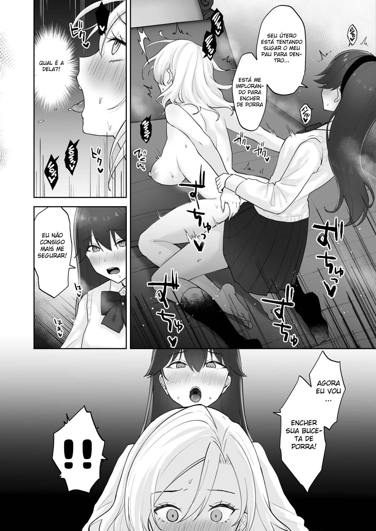 Uma Gal Virgem Que se Tornou um Onahole para uma Jovem F*** - Foto 33