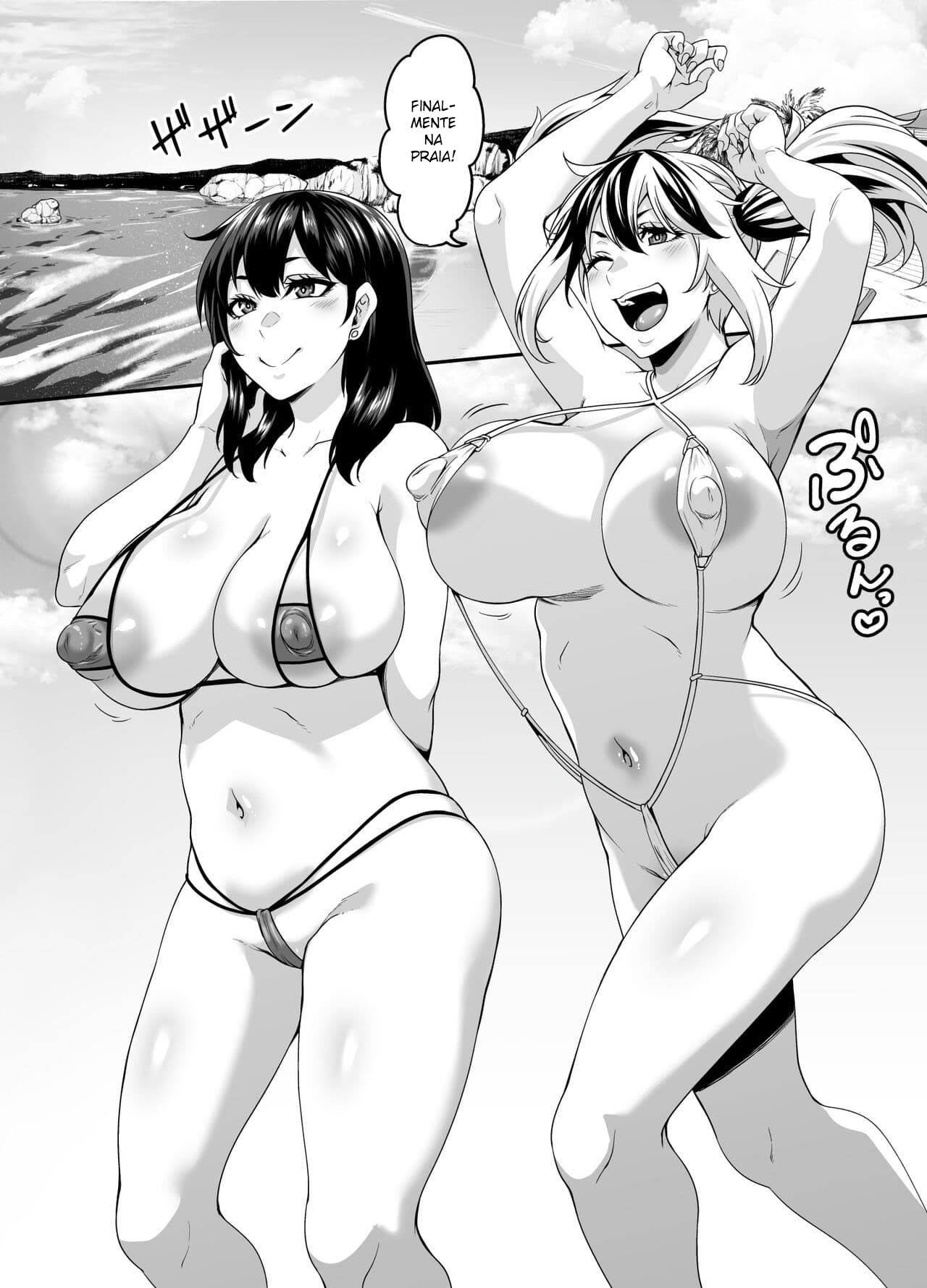 Férias em Família na Praia da Putaria: Banho de Sexo Sem Fim 2 ~Edição da Irmãzinha~ - Foto 2