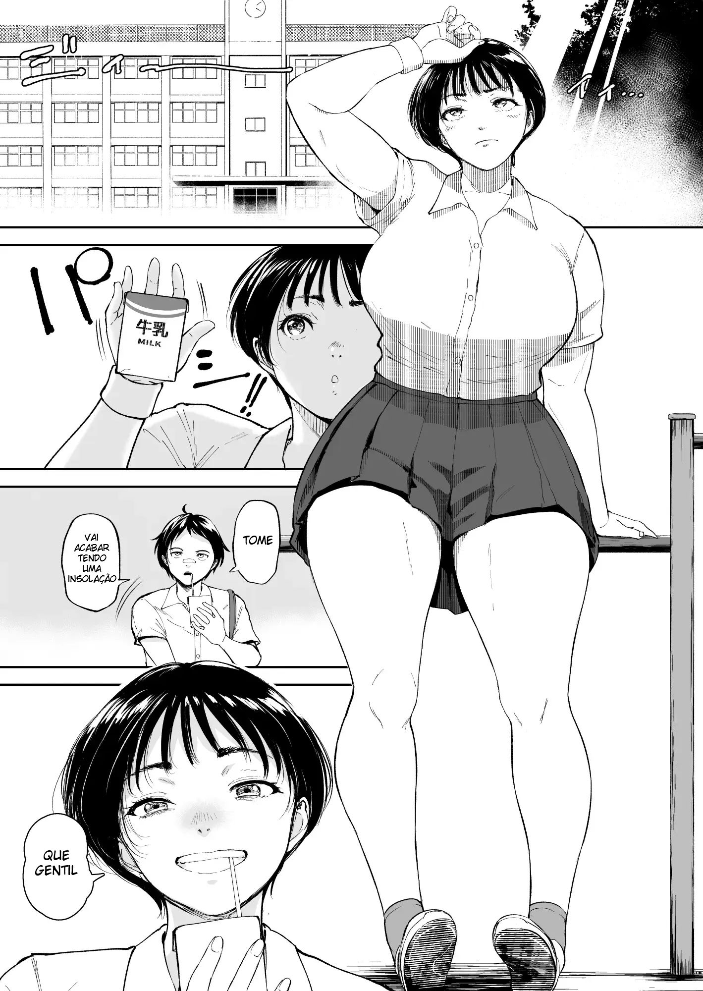 O Verão de Natsuki ~ Minha Amiga de Seios Fartos Foi Transformada Em Mulher Pelas Mãos de Um Adulto Durante o Verão - Foto 2