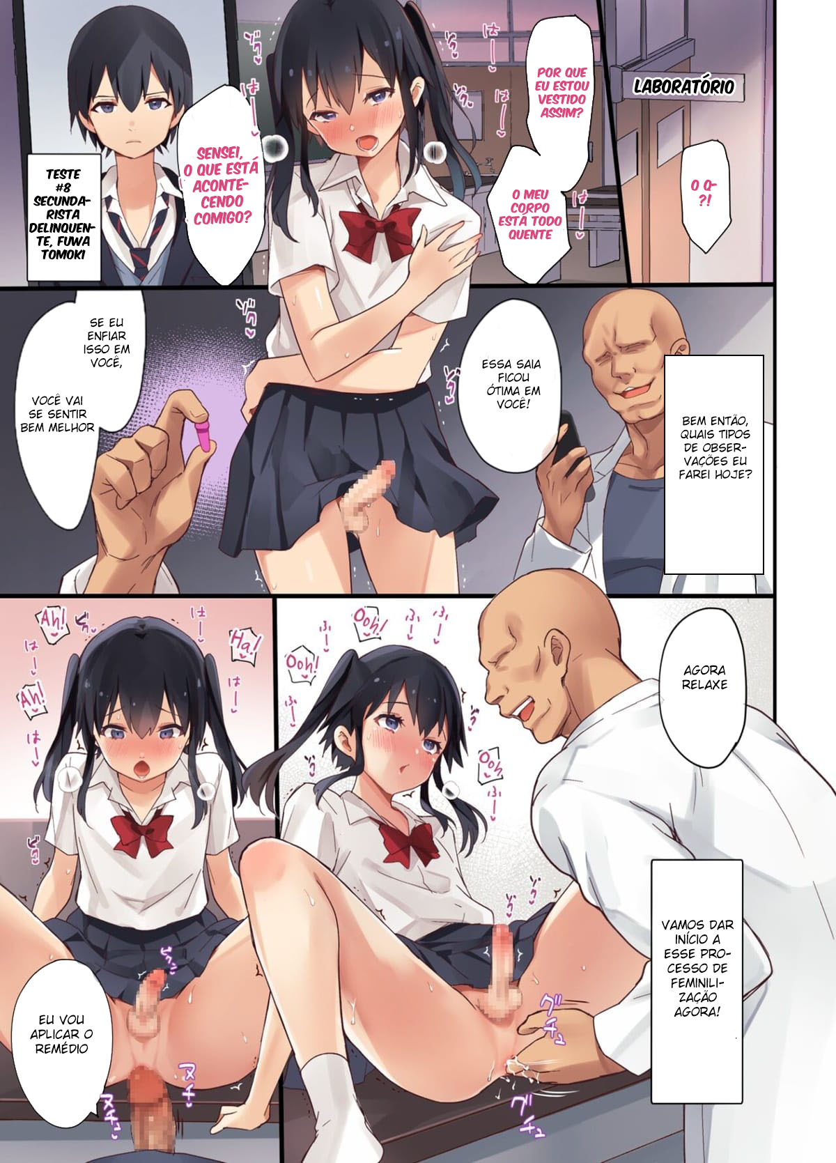 Experimento de Feminização ~ Registro da Transformação de Um Adolescente Saudável Em Mulher ~ - Foto 2