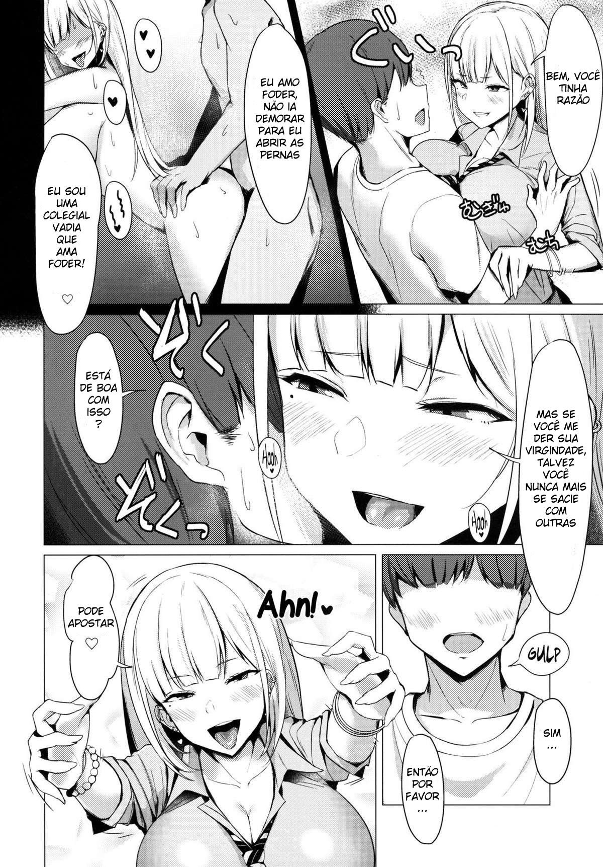 Fodendo uma Colegial Gyaru Safada - Foto 4