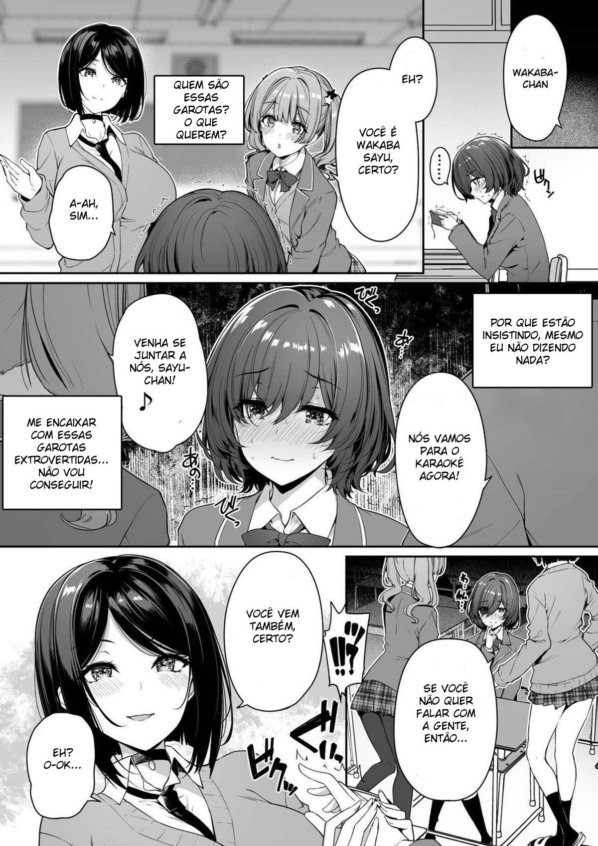 Uma História Sobre Um Casal Introvertido Fazendo Treinamento Sexual Com Garotas Extrovertidas e Desinibidas. 3 - Foto 4
