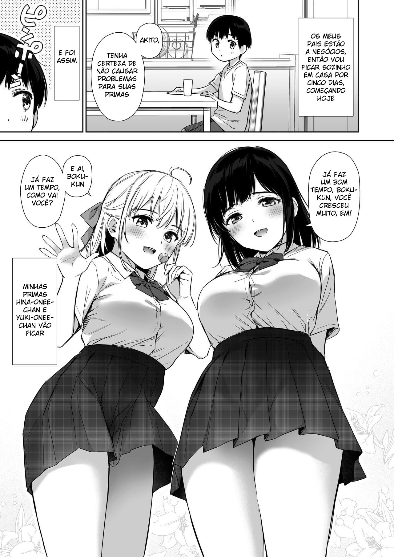 Nosso Segredo ~ Vou Treinar Minha Recém-Aprendida Experiência Sexual Com Minhas Primas Pervertidas, Em Casa E No Motel ~ - Foto 4
