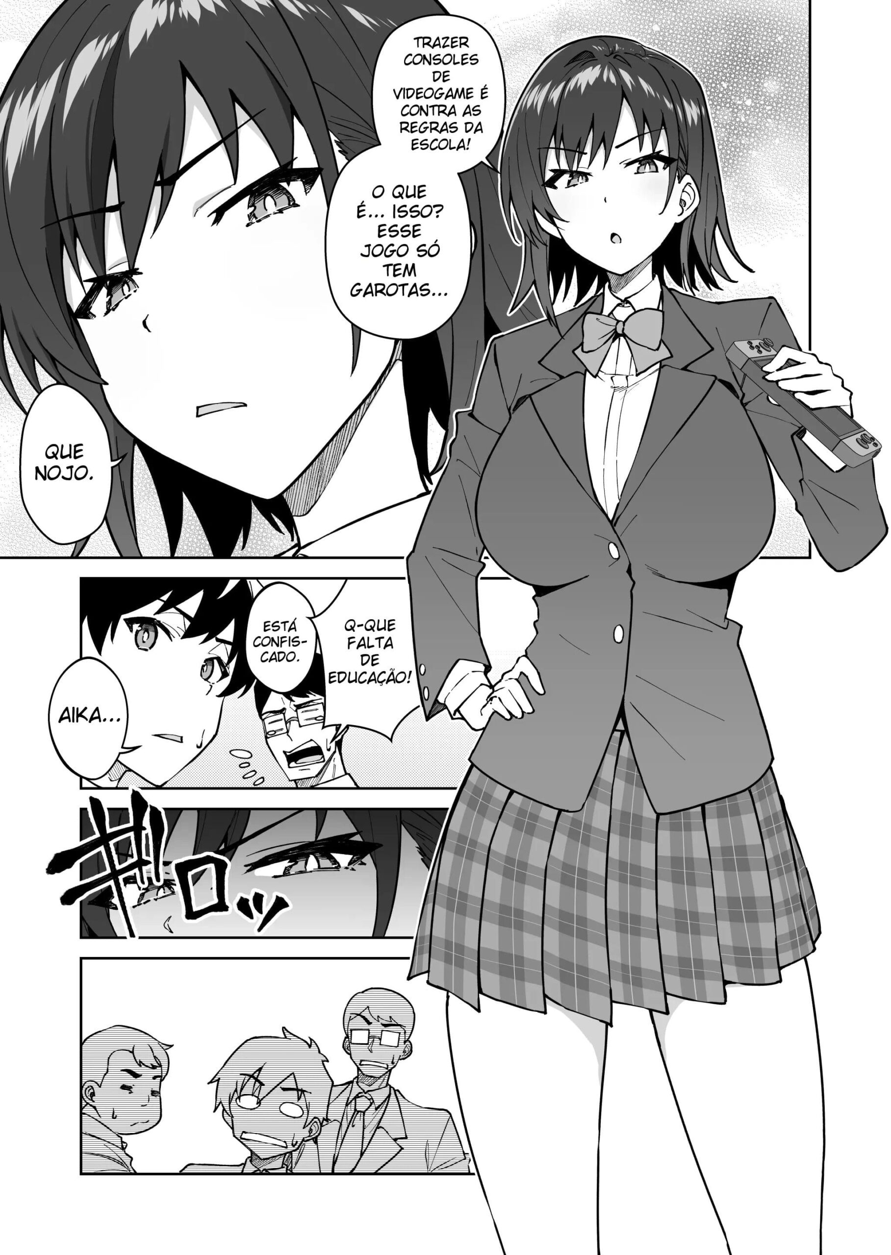 Atravesse Meu Coração ~ A Membro Tsundere do Comitê Disciplinar e a Linda Estudante de Intercâmbio Loira ~ - Foto 5