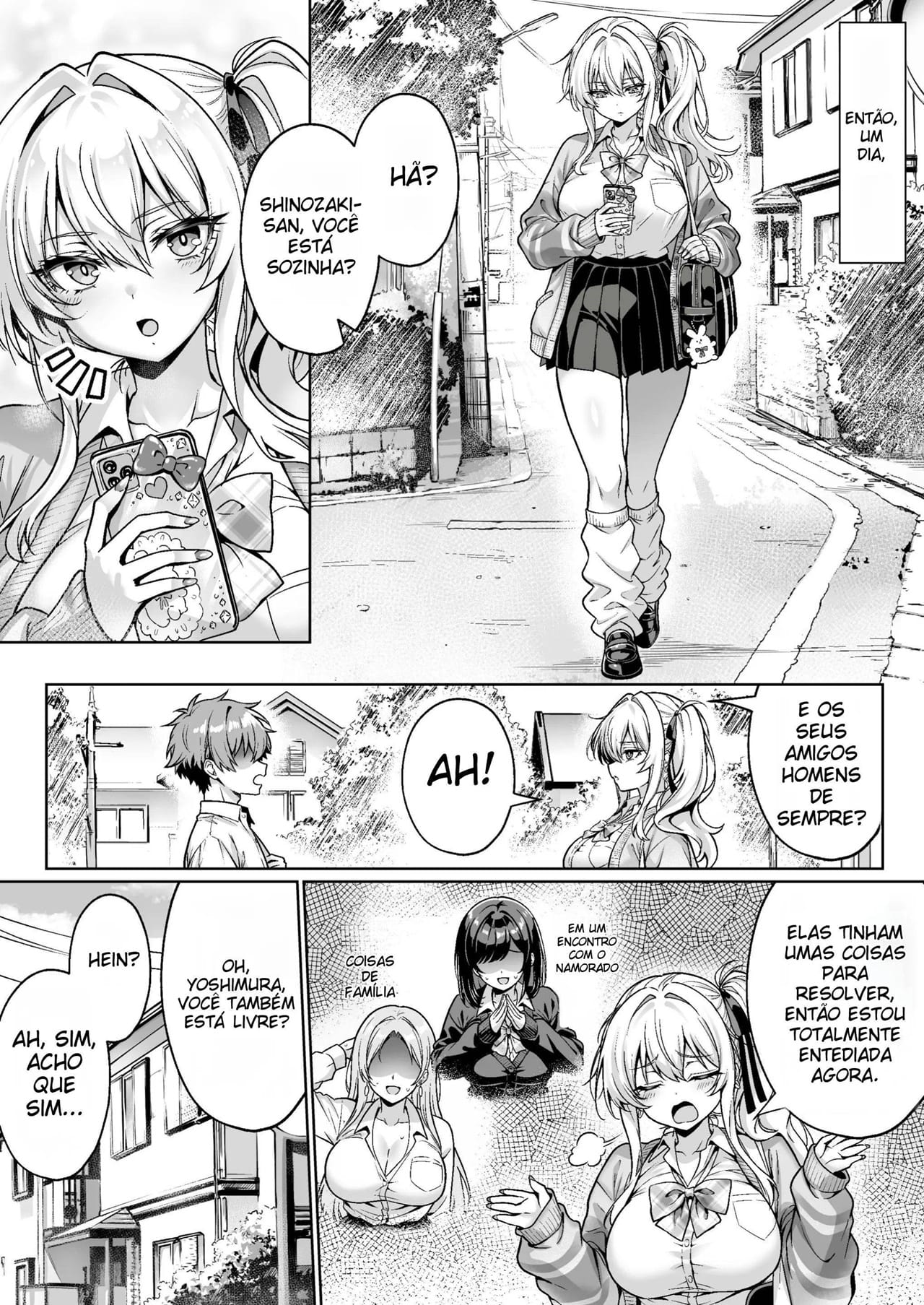 A Gyaru Atrevida da Turma Era Virgem ~ A História de Como Transamos Sem Camisinha Pela Primeira Vez, Com Direito a Clímax e Ejaculação Interna ~ - Foto 5
