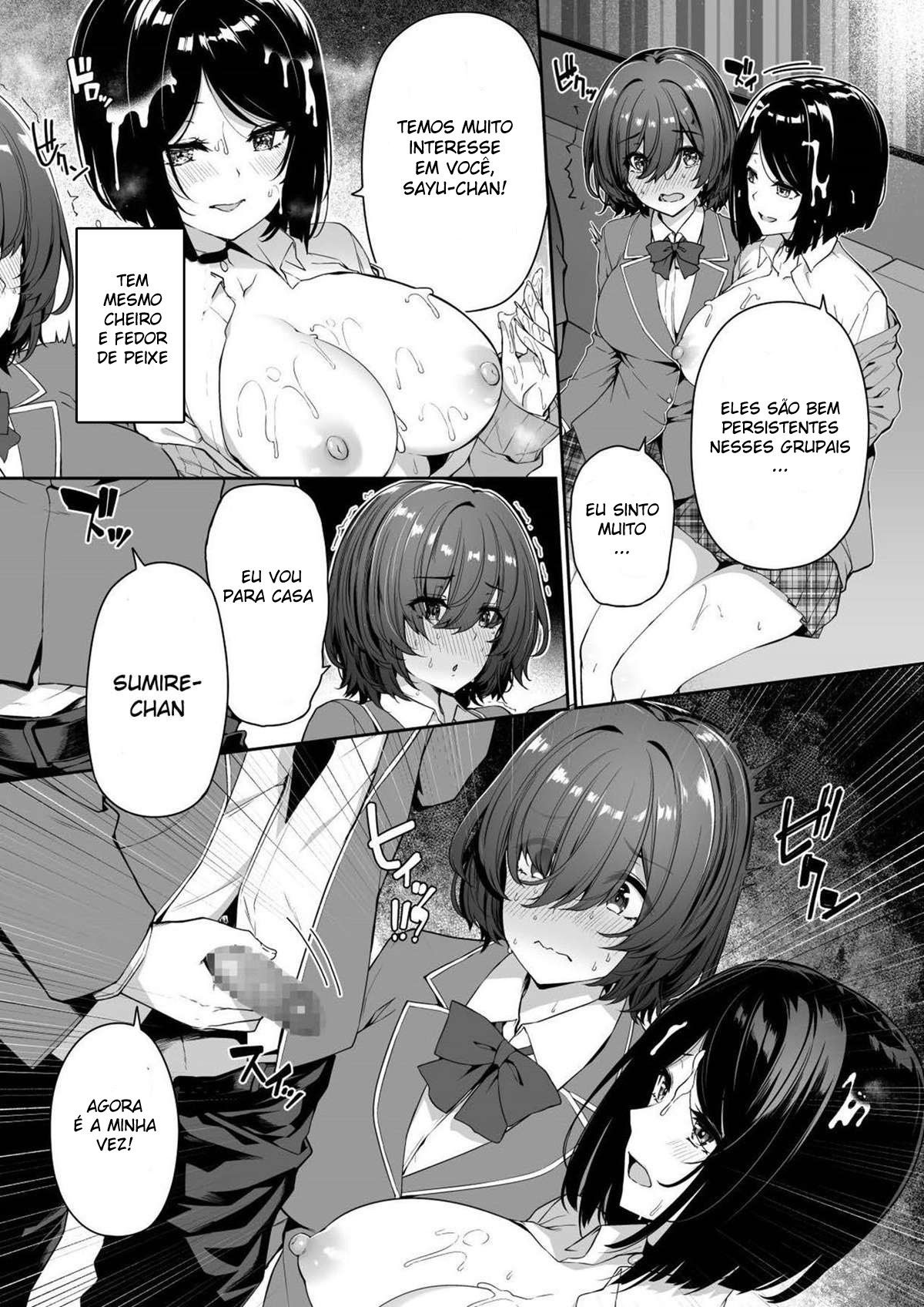 Uma História Sobre Um Casal Introvertido Fazendo Treinamento Sexual Com Garotas Extrovertidas e Desinibidas. 3 - Foto 6