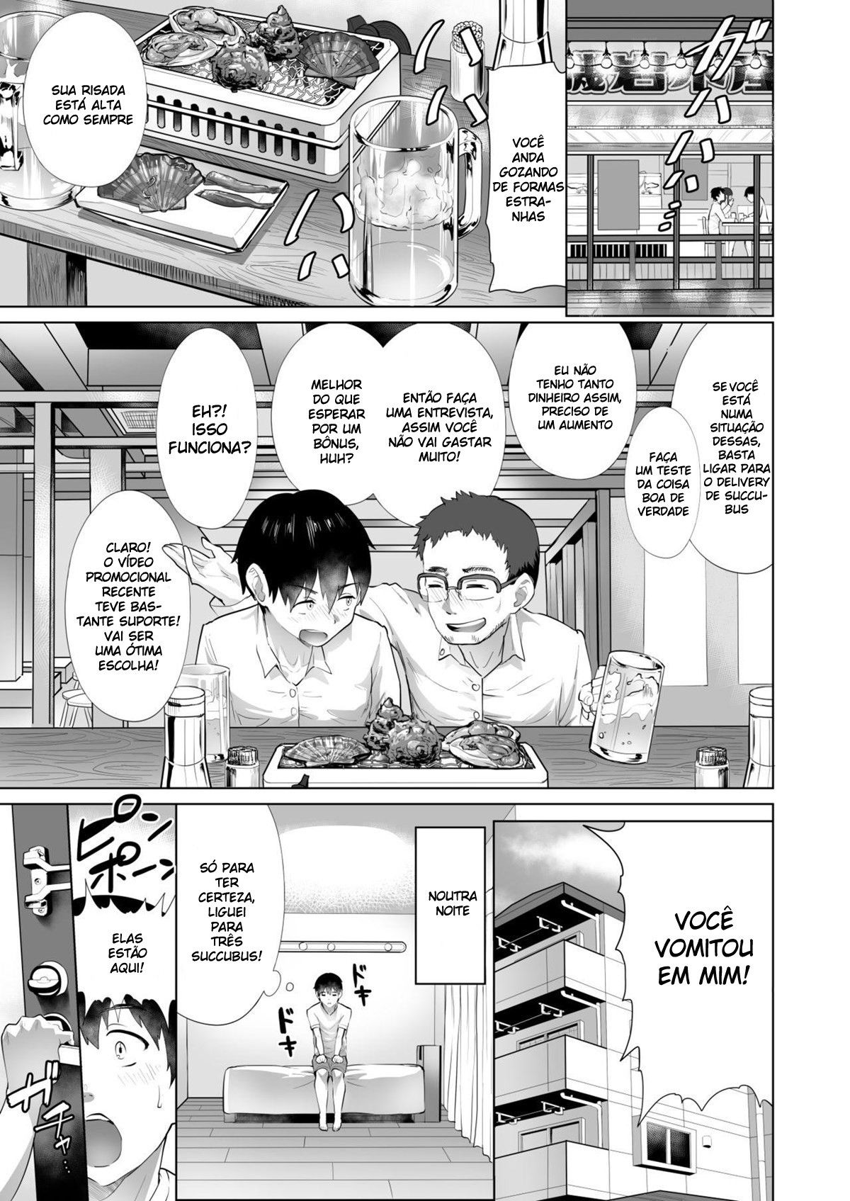 Delisuccu!! Vol.2.0 ~Relato de Quando Chamei Um Serviço de Acompanhantes e Fui Devorado por 3 Súcubos~ - Foto 6