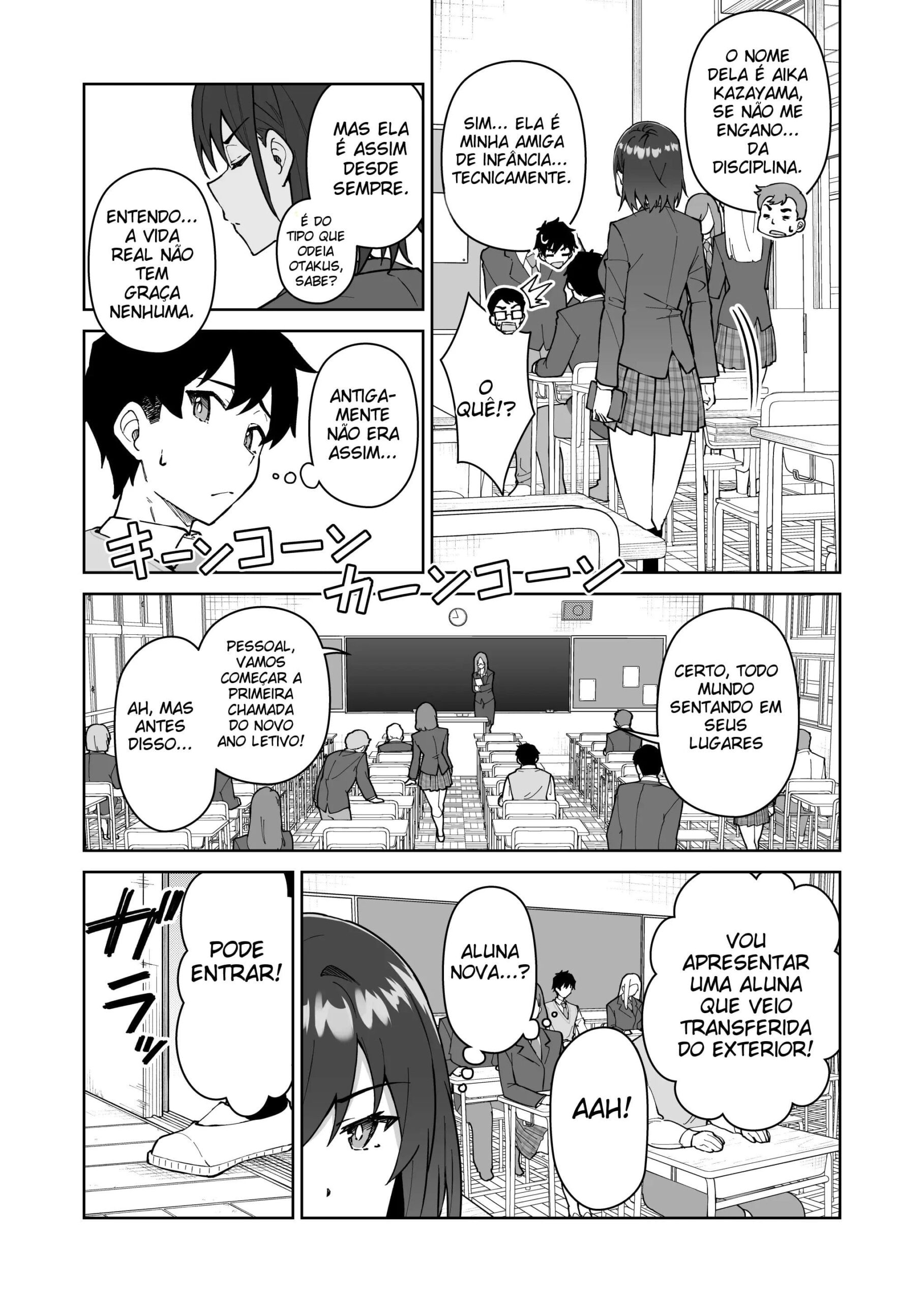 Atravesse Meu Coração ~ A Membro Tsundere do Comitê Disciplinar e a Linda Estudante de Intercâmbio Loira ~ - Foto 6