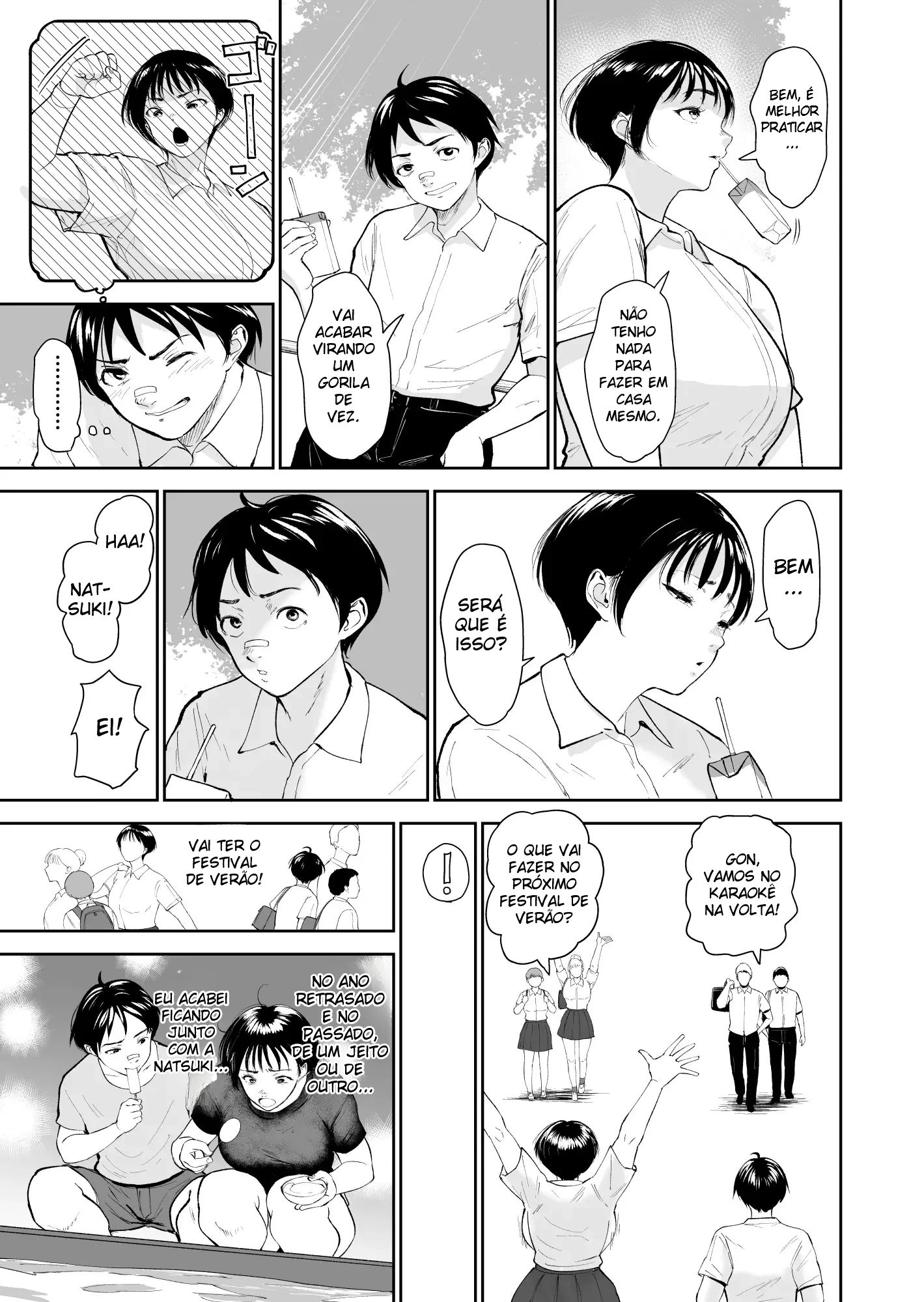 O Verão de Natsuki ~ Minha Amiga de Seios Fartos Foi Transformada Em Mulher Pelas Mãos de Um Adulto Durante o Verão - Foto 6