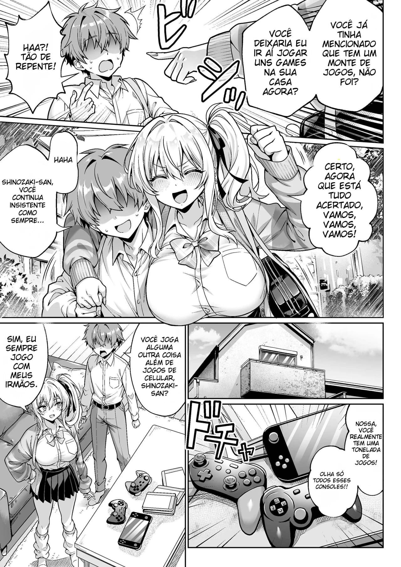 A Gyaru Atrevida da Turma Era Virgem ~ A História de Como Transamos Sem Camisinha Pela Primeira Vez, Com Direito a Clímax e Ejaculação Interna ~ - Foto 6