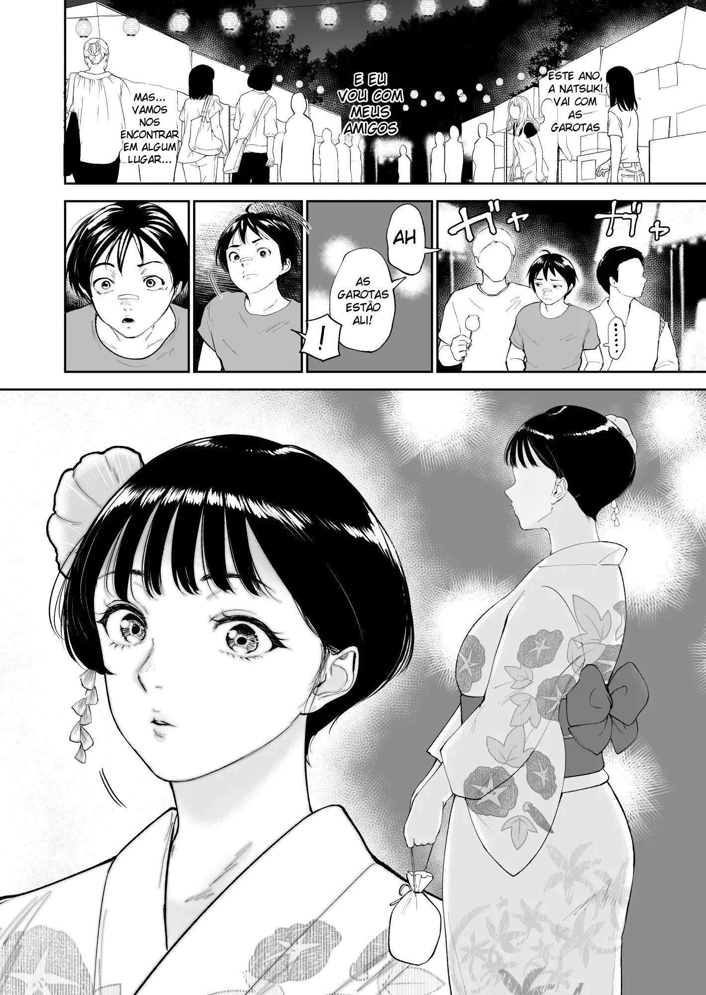 O Verão de Natsuki ~ Minha Amiga de Seios Fartos Foi Transformada Em Mulher Pelas Mãos de Um Adulto Durante o Verão - Foto 7
