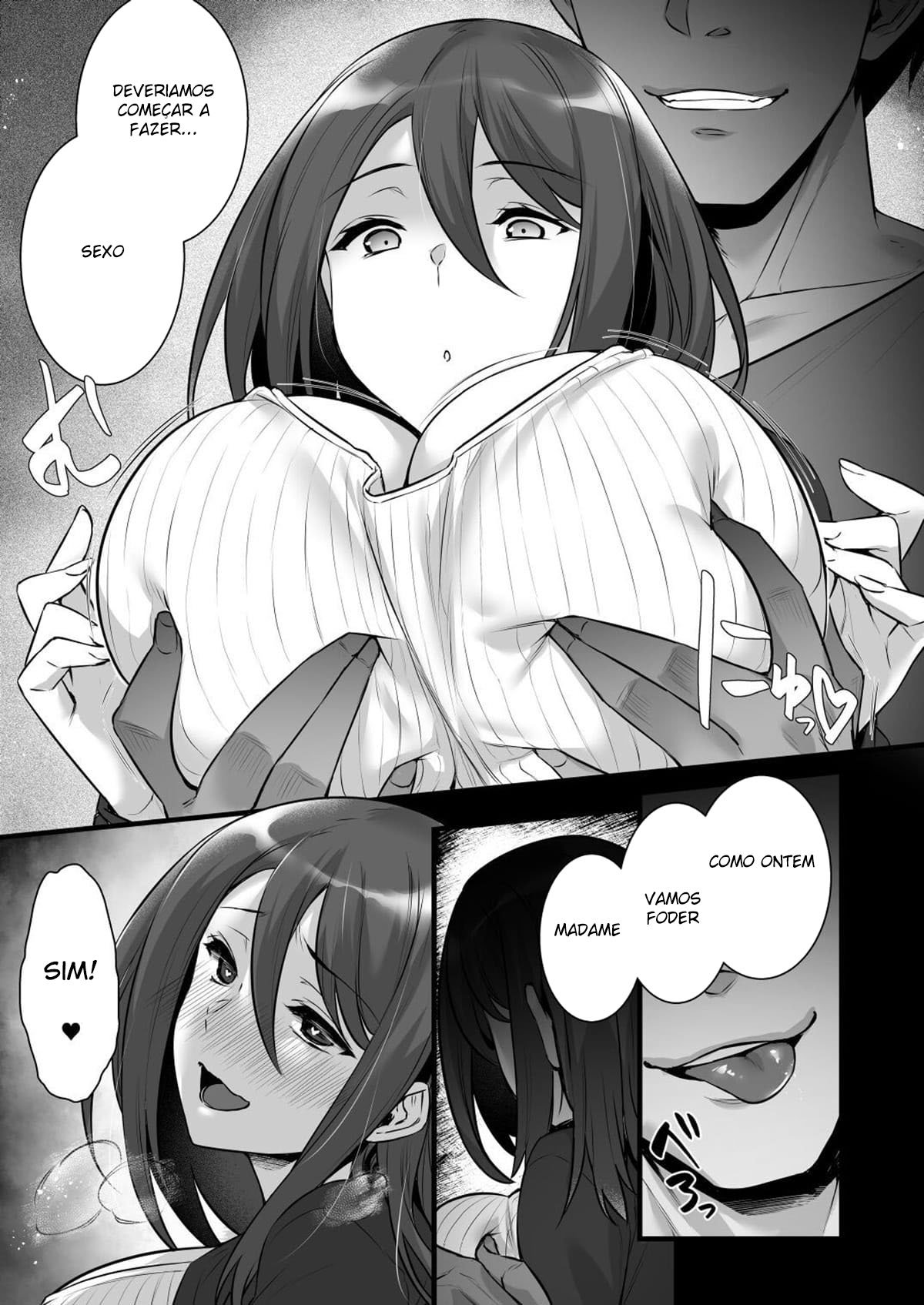 Família de Parasitas Hipnóticos ~ Tornando-me Parte da Família e Fazendo Sexo Hipnótico com uma Mulher Casada com a Aprovação do Marido ~ - Foto 7