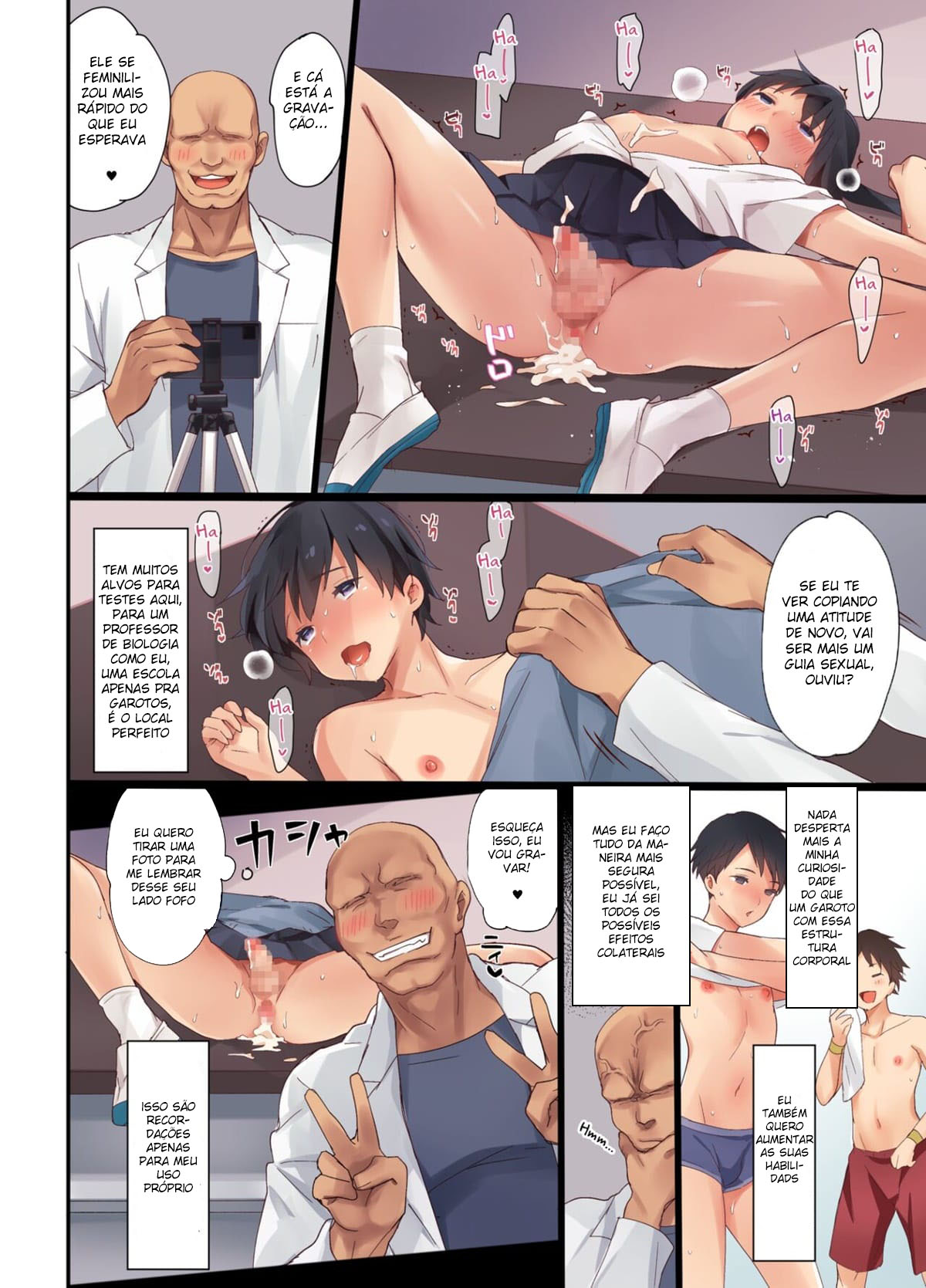 Experimento de Feminização ~ Registro da Transformação de Um Adolescente Saudável Em Mulher ~ - Foto 7