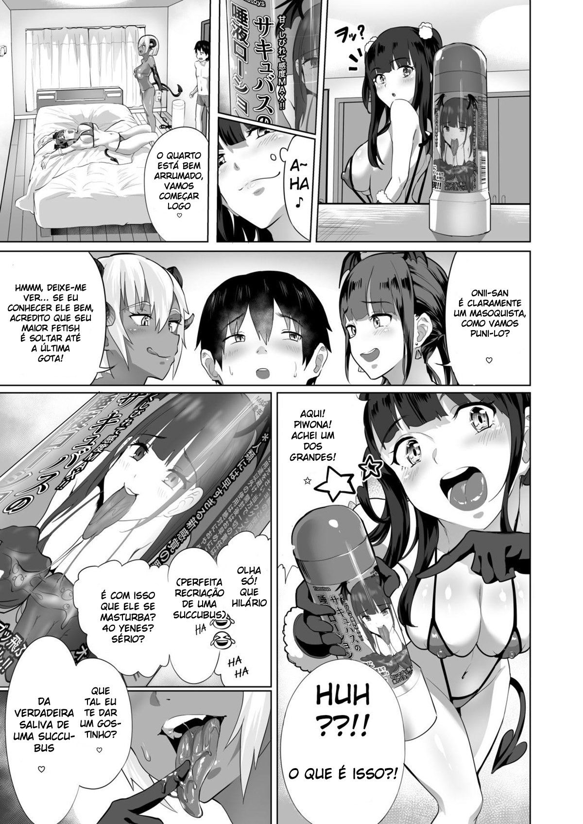 Delisuccu!! Vol.2.0 ~Relato de Quando Chamei Um Serviço de Acompanhantes e Fui Devorado por 3 Súcubos~ - Foto 8