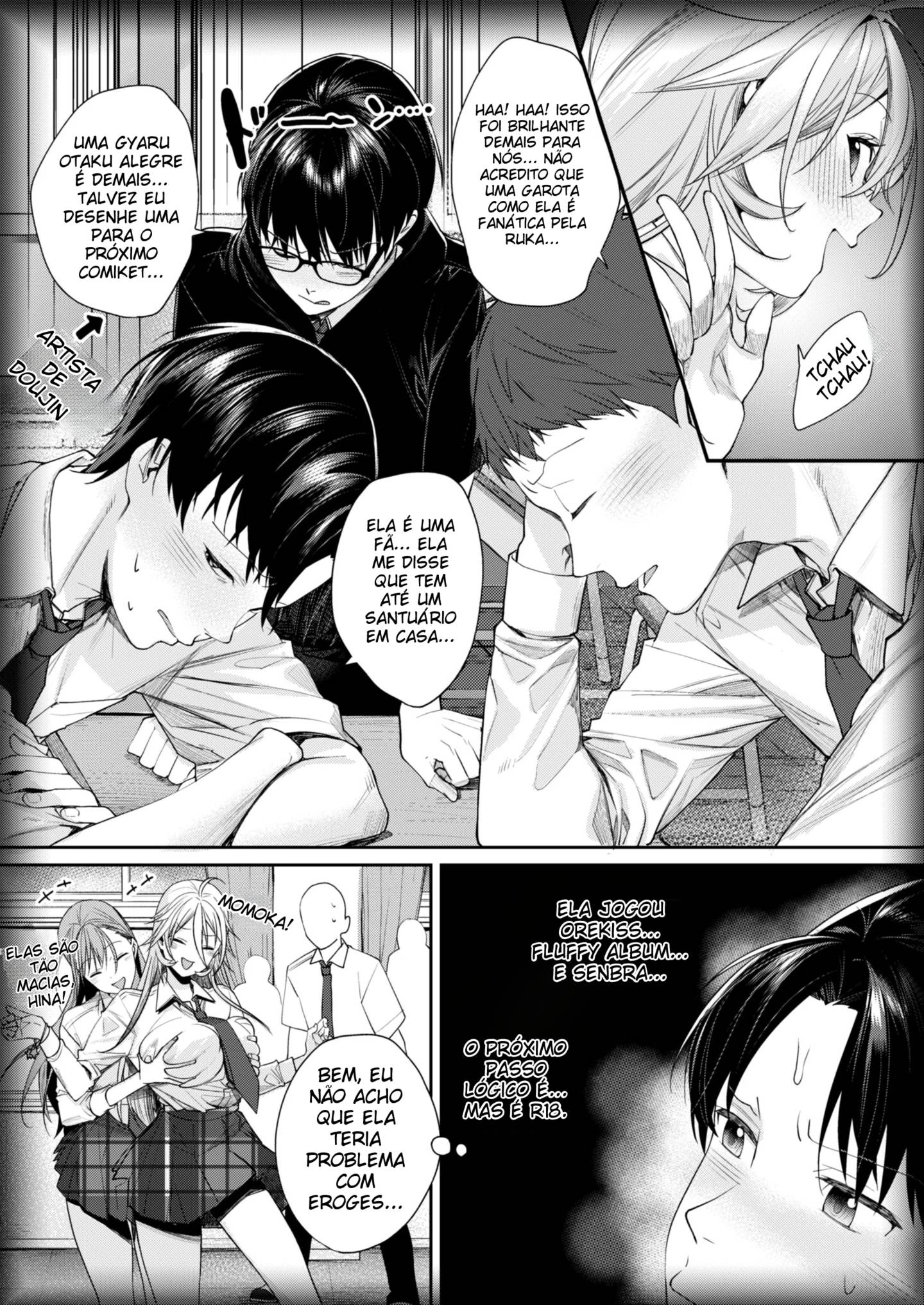O Motivo De Eu Ter Arrumado Uma Namorada Otaku Gyaru ~ Capítulo do Sol - Foto 8