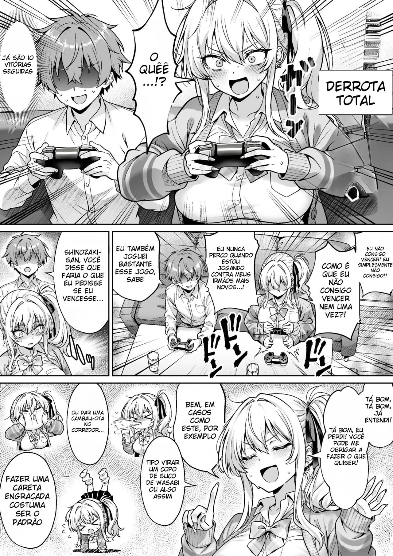 A Gyaru Atrevida da Turma Era Virgem ~ A História de Como Transamos Sem Camisinha Pela Primeira Vez, Com Direito a Clímax e Ejaculação Interna ~ - Foto 8