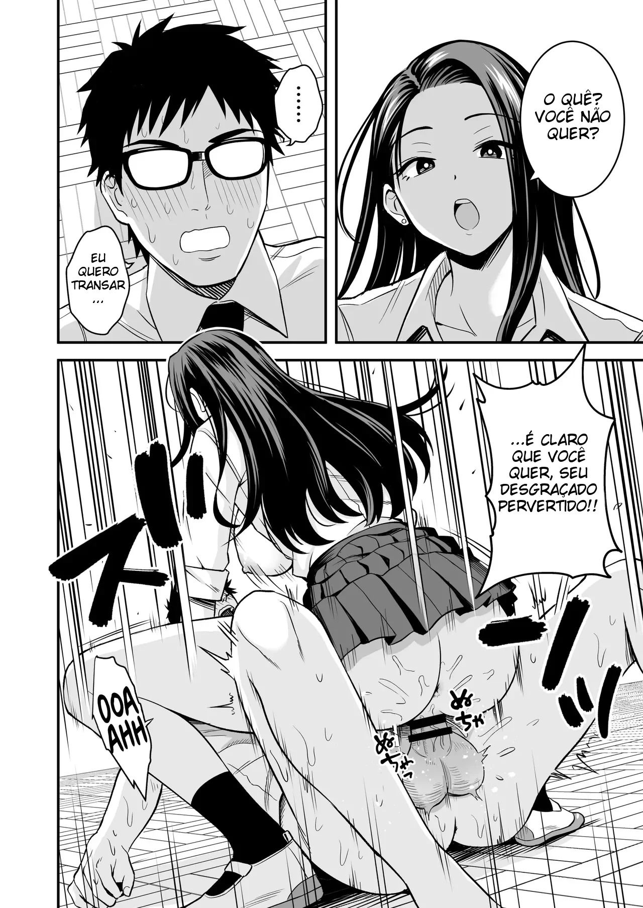 Quando Uma Gyaru Que Só Quer Transar Encontra Um Otaku Bem-Dotado - Foto 9