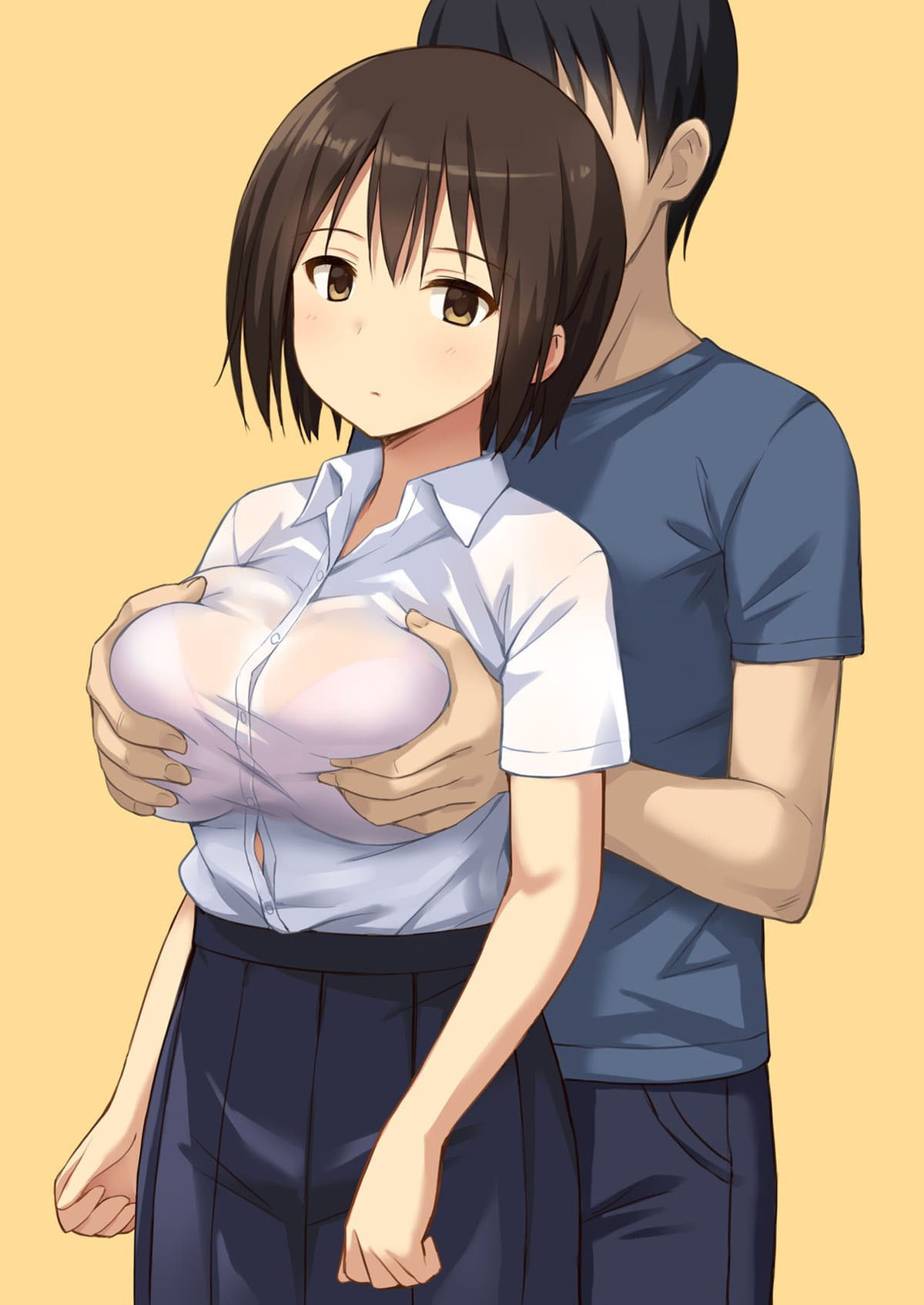 A História de Como Tornei Minha Colega de Classe o meu Onahole Através de uma Maldição de Obediência - Foto 1