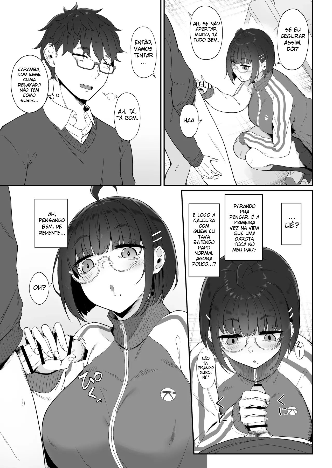 A História de Quando Emprestei Um Mangá para a Minha Kouhai Otaku e Ela Me Masturbou - Foto 10