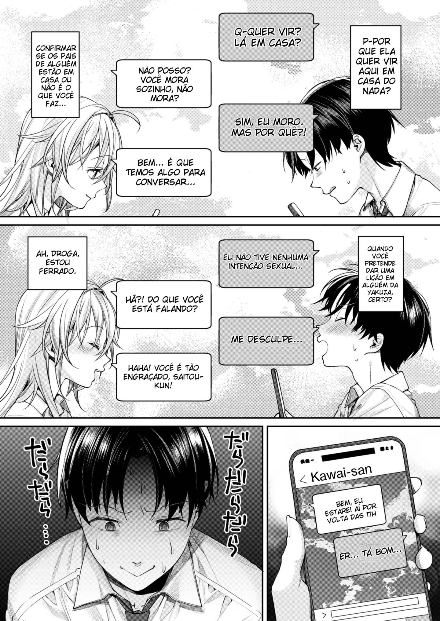 O Motivo De Eu Ter Arrumado Uma Namorada Otaku Gyaru ~ Capítulo do Sol - Foto 10