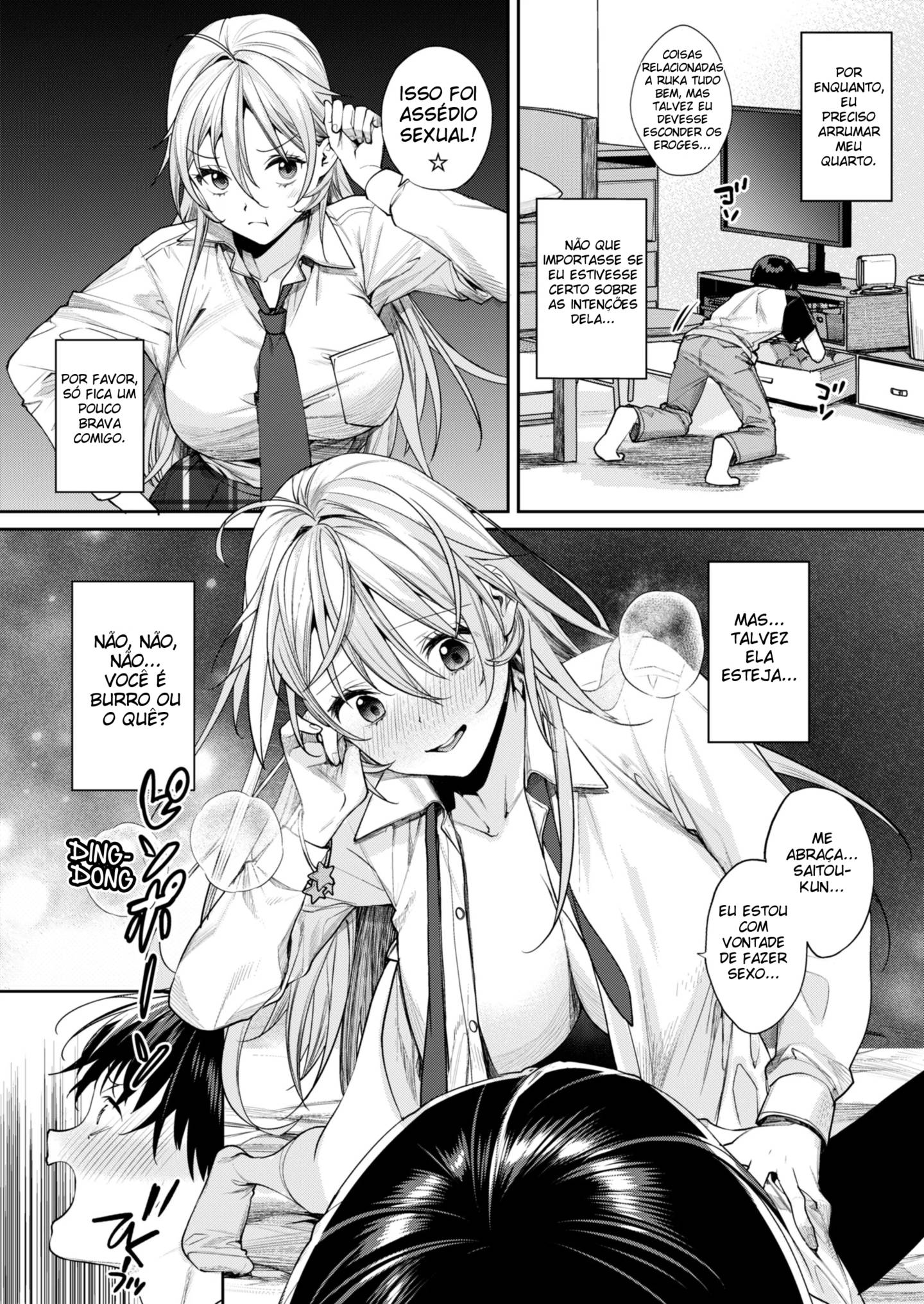 O Motivo De Eu Ter Arrumado Uma Namorada Otaku Gyaru ~ Capítulo do Sol - Foto 11