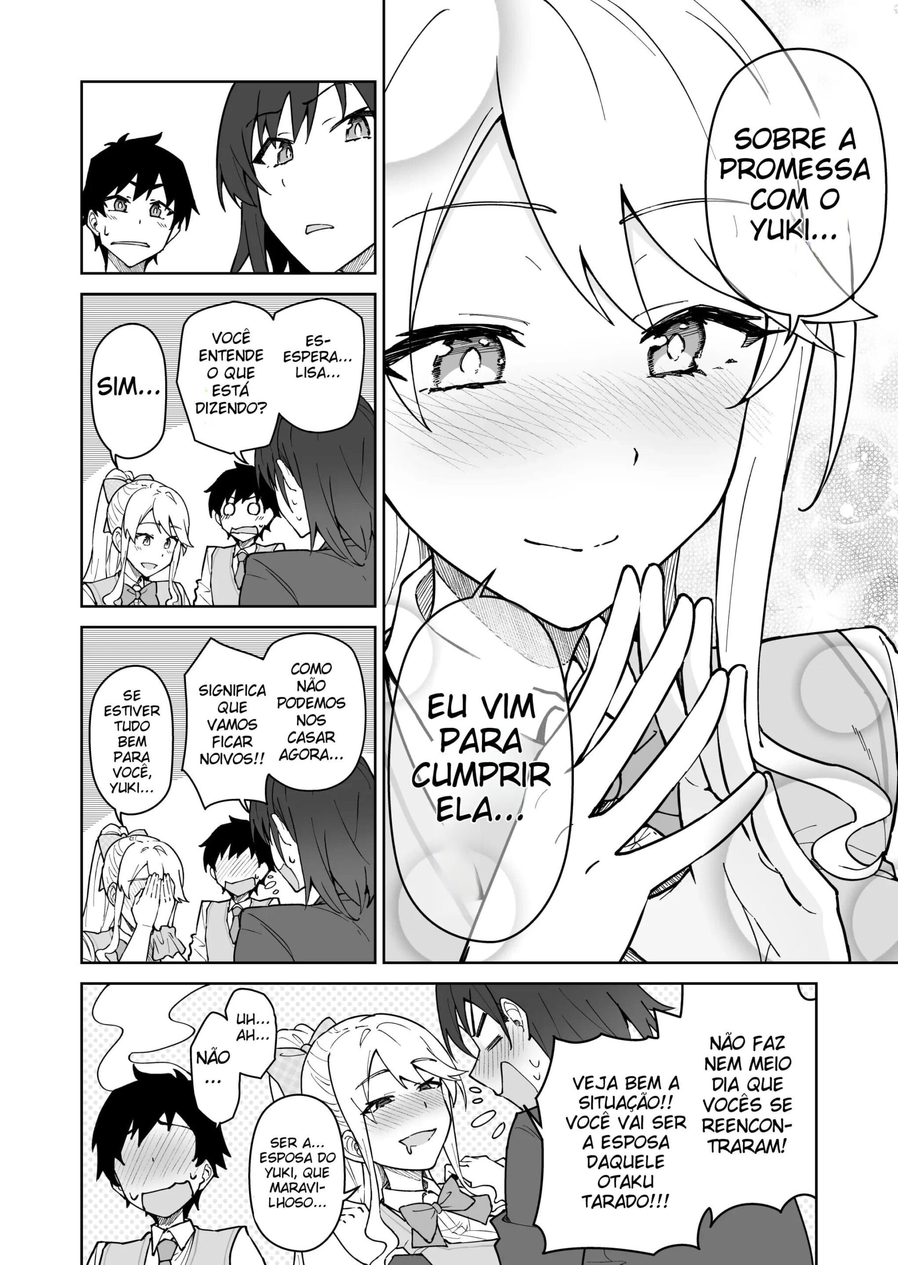 Atravesse Meu Coração ~ A Membro Tsundere do Comitê Disciplinar e a Linda Estudante de Intercâmbio Loira ~ - Foto 14