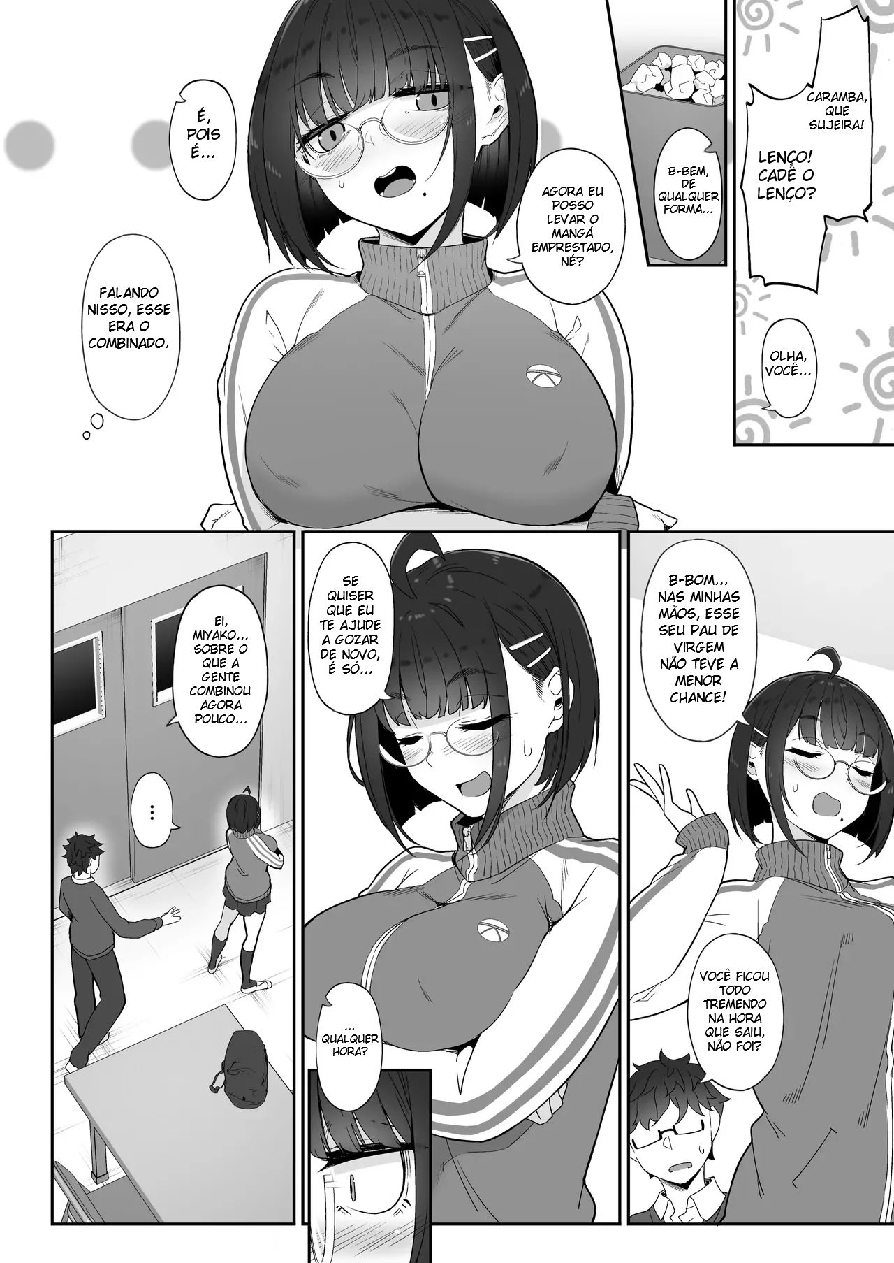 A História de Quando Emprestei Um Mangá para a Minha Kouhai Otaku e Ela Me Masturbou - Foto 15