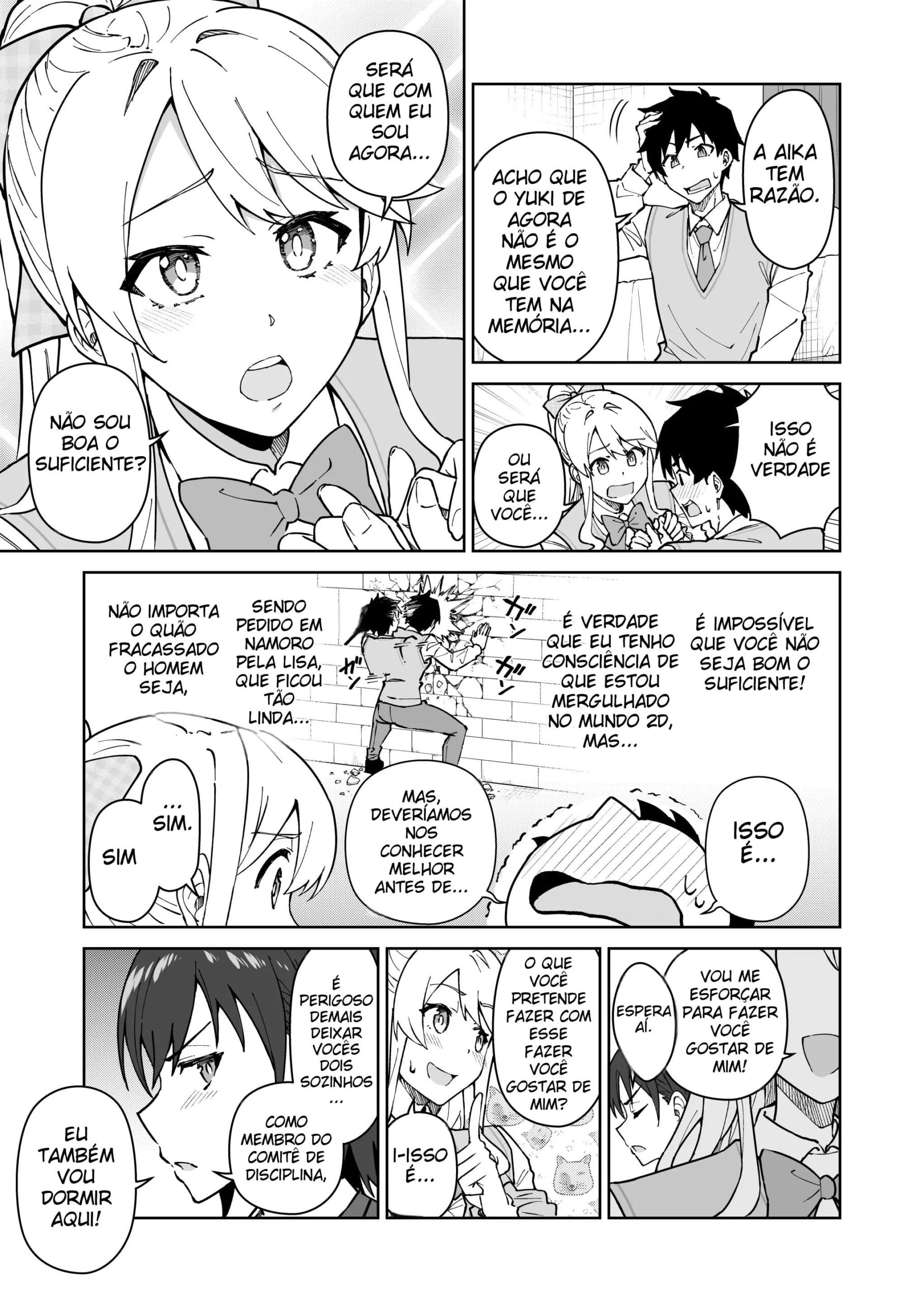 Atravesse Meu Coração ~ A Membro Tsundere do Comitê Disciplinar e a Linda Estudante de Intercâmbio Loira ~ - Foto 15