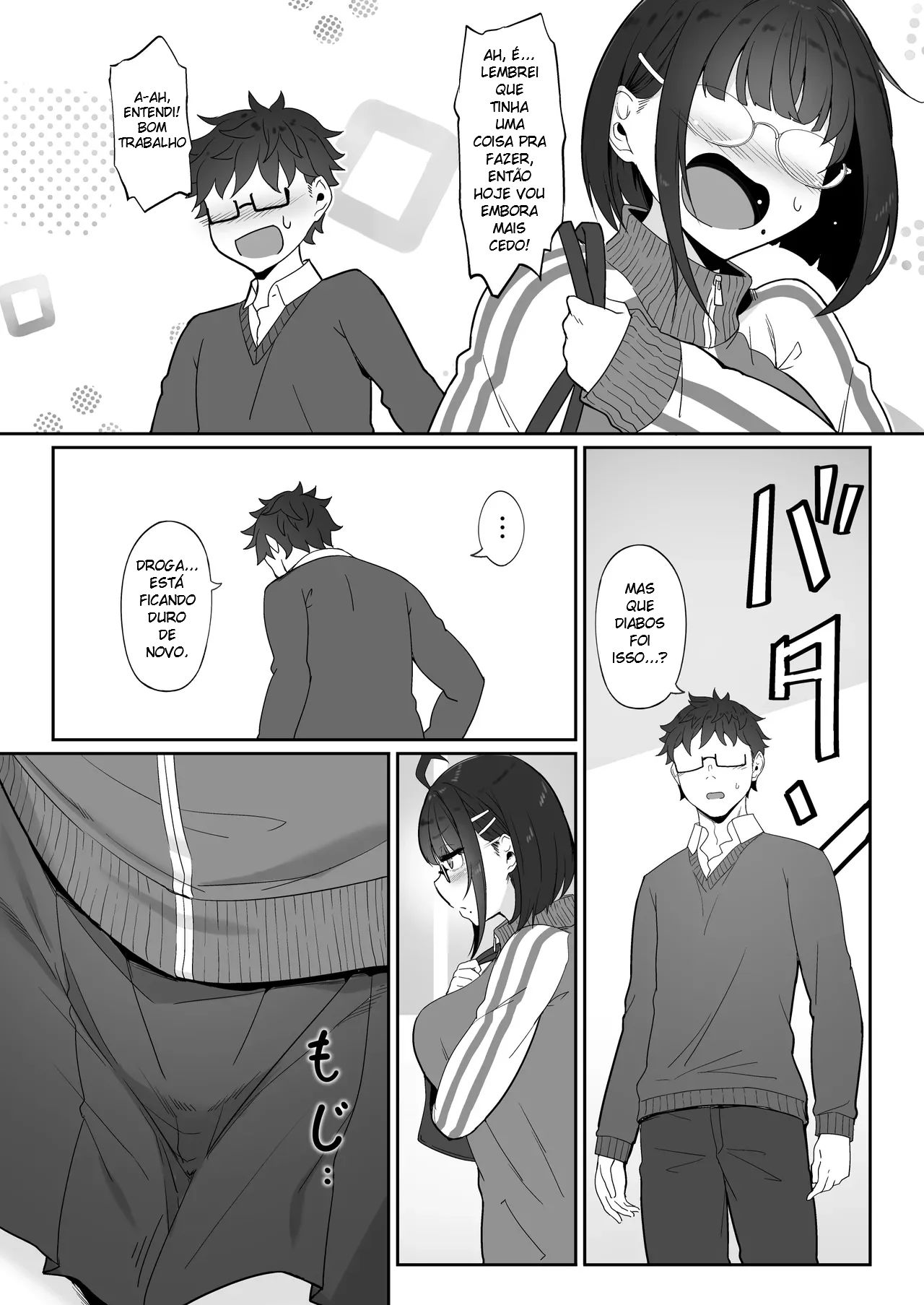 A História de Quando Emprestei Um Mangá para a Minha Kouhai Otaku e Ela Me Masturbou - Foto 16