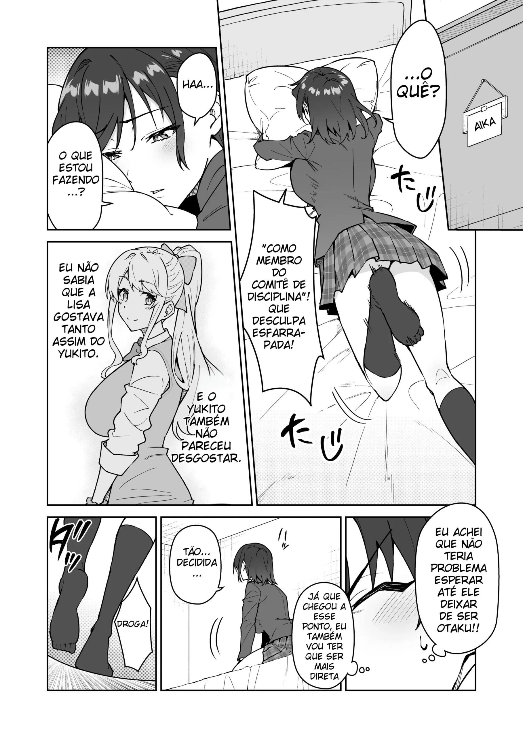 Atravesse Meu Coração ~ A Membro Tsundere do Comitê Disciplinar e a Linda Estudante de Intercâmbio Loira ~ - Foto 16