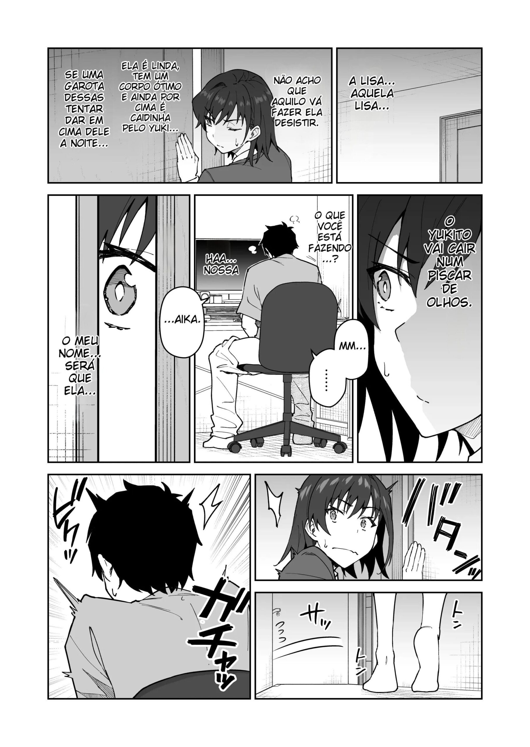 Atravesse Meu Coração ~ A Membro Tsundere do Comitê Disciplinar e a Linda Estudante de Intercâmbio Loira ~ - Foto 17